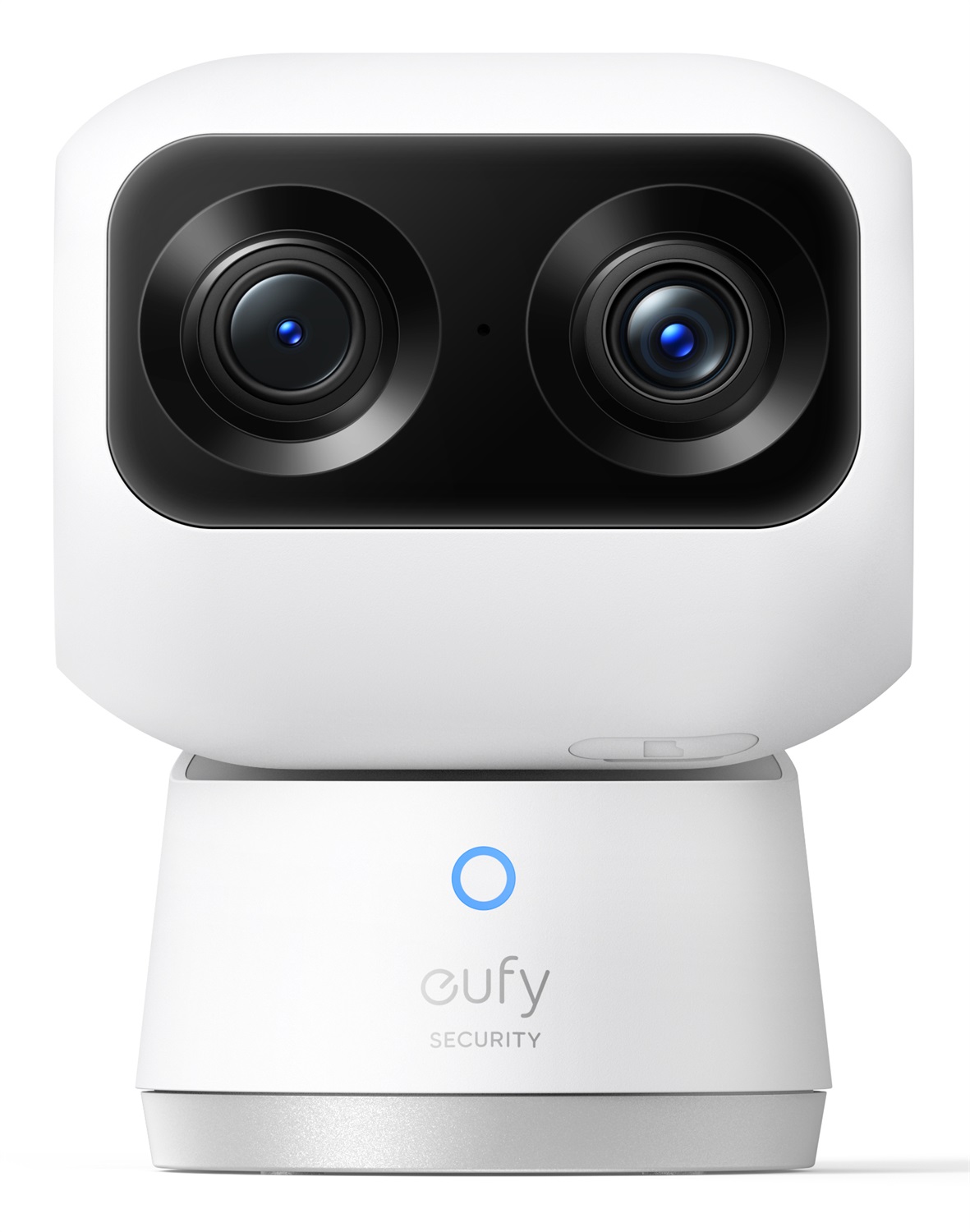 Eufy Indoor Cam S350 Lampadina Telecamera di Sicurezza IP Interno 4K UHD con Zoom 8× e PTZ a 360°