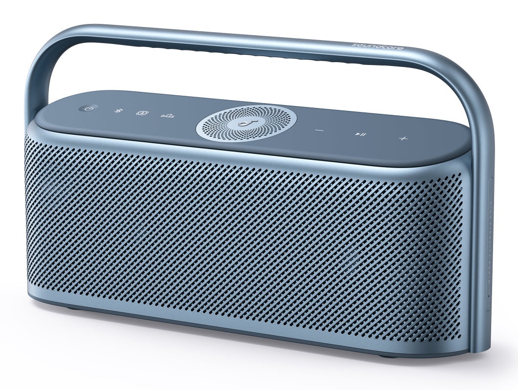 Soundcore A3130031 Altoparlante Portatile Stereo Blu 50 W - Wireless, USB tipo-C, Impermeabile IPX7, Audio Spaziale