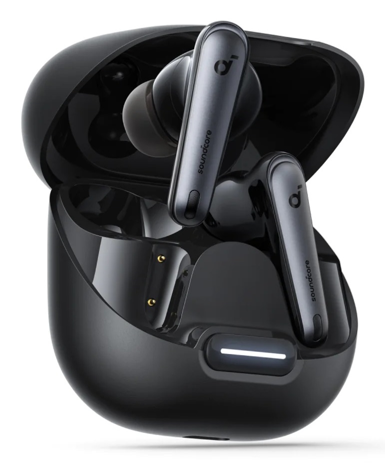 Anker Liberty 4 NC Cuffie In-ear Wireless Bluetooth per Musica, Nero, USB tipo-C