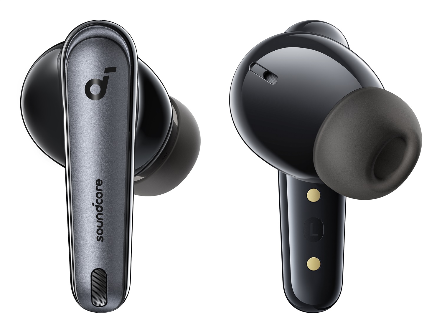 Anker Liberty 4 NC Cuffie In-ear Wireless Bluetooth per Musica, Nero, USB tipo-C