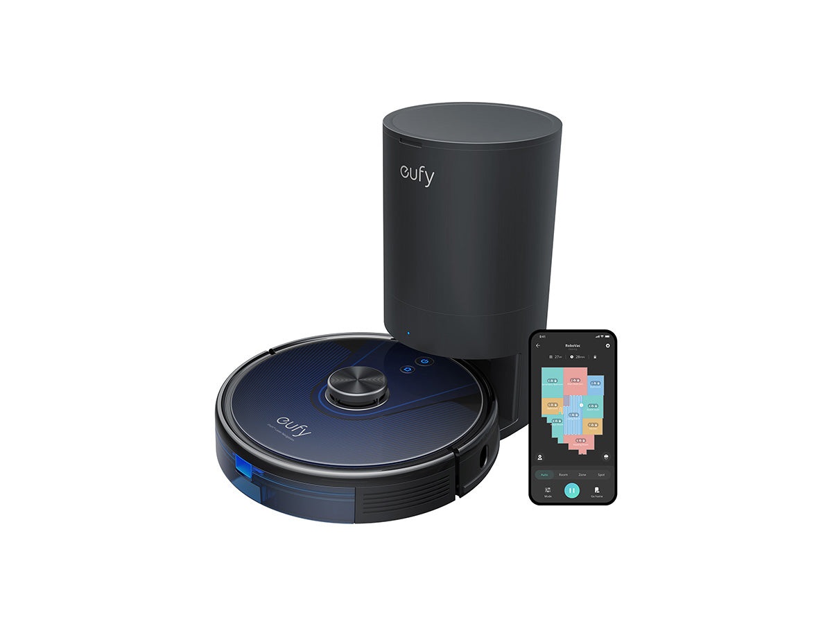 Eufy Clean L35 Hybrid Aspirapolvere Robot Sacchetto per la Polvere 3,2 L Colore Nero