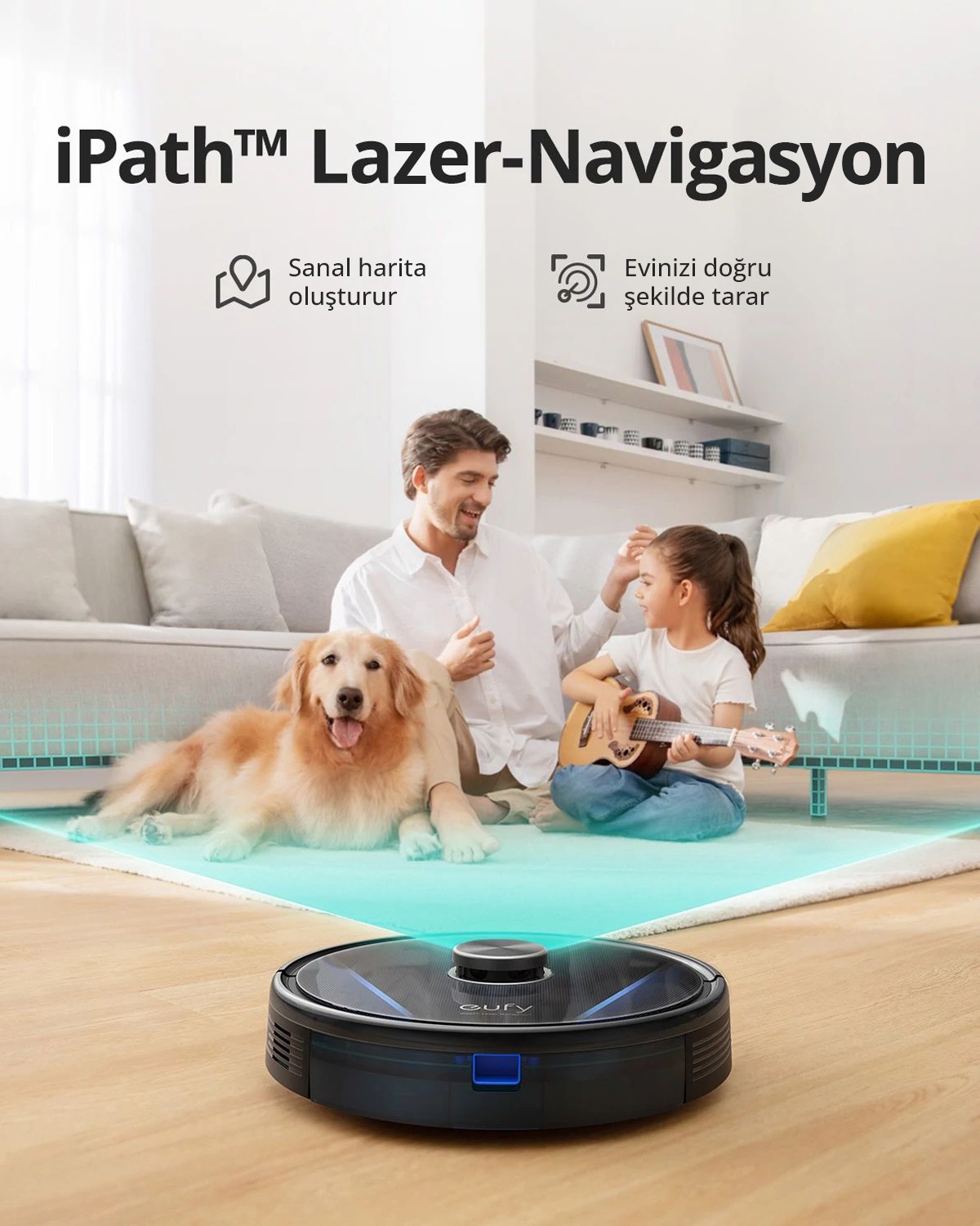 Eufy Clean L35 Hybrid Aspirapolvere Robot Sacchetto per la Polvere 3,2 L Colore Nero