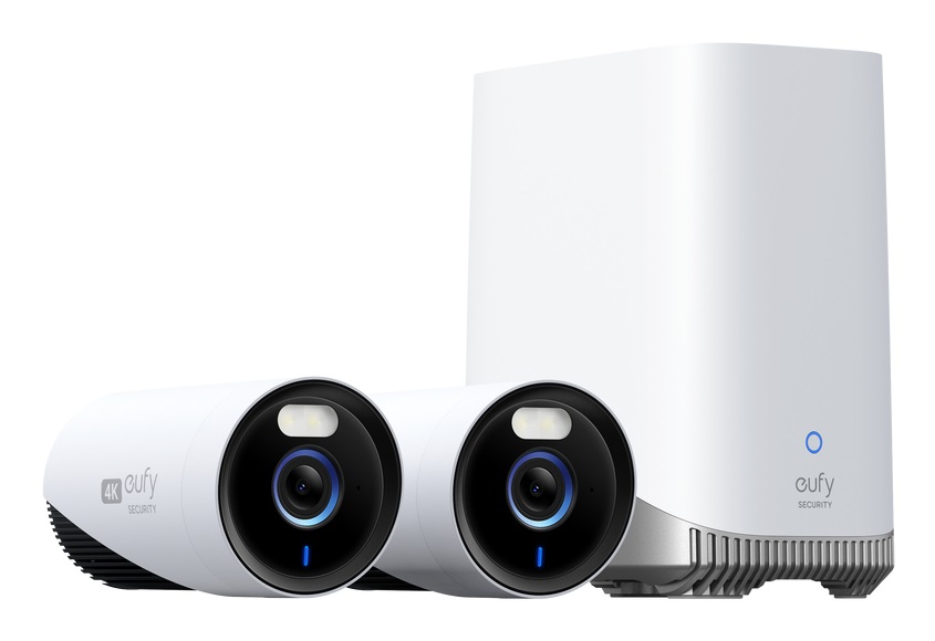 Anker Innovations eufyCam E330 Telecamera di Sicurezza IP Esterno 4K 3840 x 2160 Pixel con Montaggio a Parete