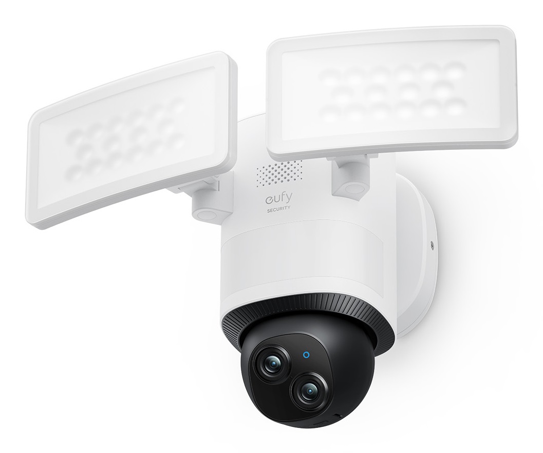 Anker Eufy E340 Cupola Telecamera di Sicurezza IP Interno ed Esterno 3072 x 1620 Pixel, Cablata, Inclinazione e Panoramica a 360°, Due Telecamere, Compatibile con HomeBase 3