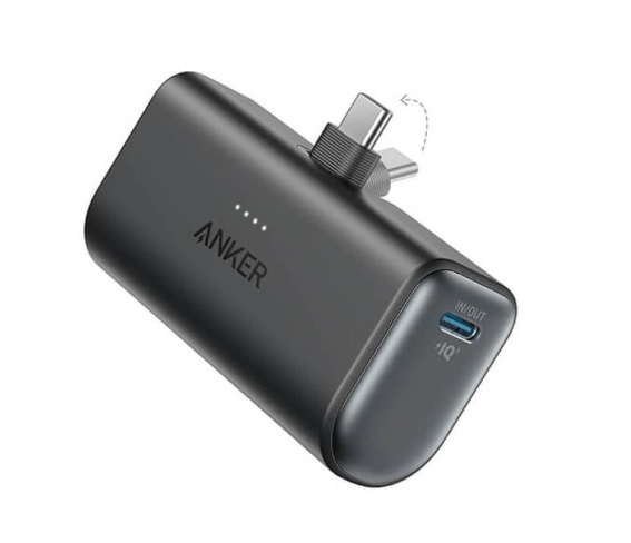 Anker Nano Power Bank 5000 mAh Nero - Ricarica veloce 22,5 W con USB-C