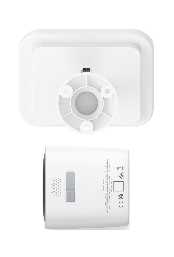 eufy Security SoloCam C210 Telecamera di Sicurezza Wi-Fi Esterno con Pannello Solare, Risoluzione 2K, Certificazione IP67, Senza Canone Mensile