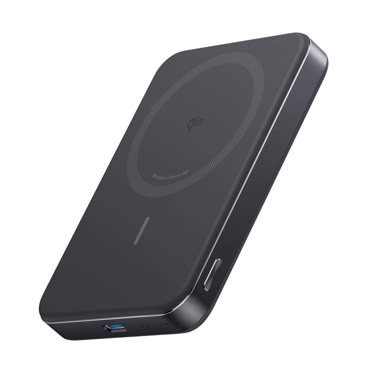Anker MagGo Batteria Portatile Magnetica 10000 mAh Carica Wireless 15 W Compatibile MagSafe Nero