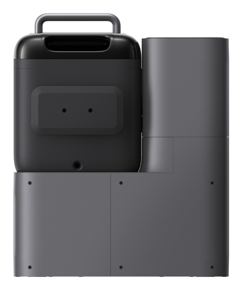Eufy Omni E28 - Robot Aspirapolvere Nero, 3 L, Aspirazione Turbo 20.000Pa, Sistema HydroJet, Spazzole DuoSpiral