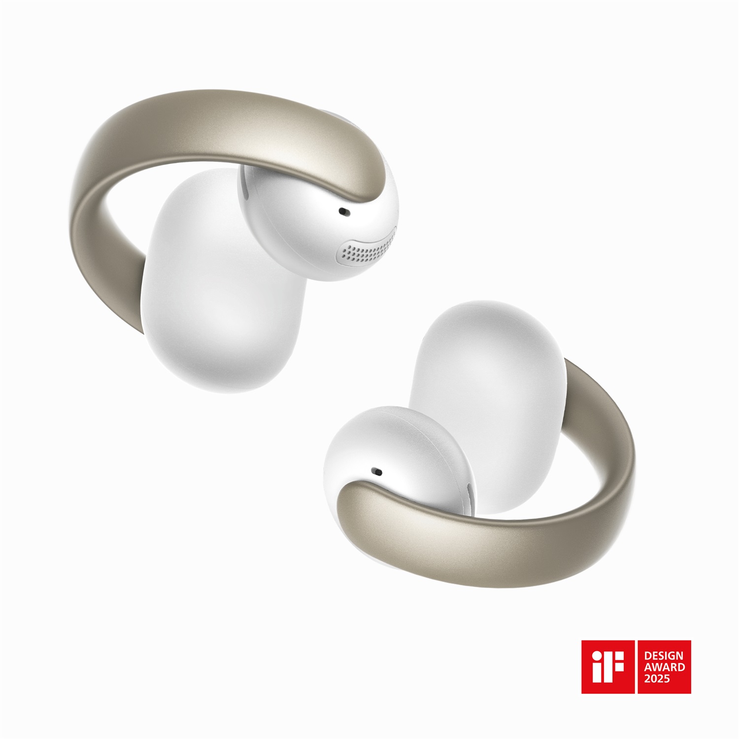 Soundcore AEROCLIP Cuffie Wireless In-ear Bianche per Chiamate, Musica e Sport