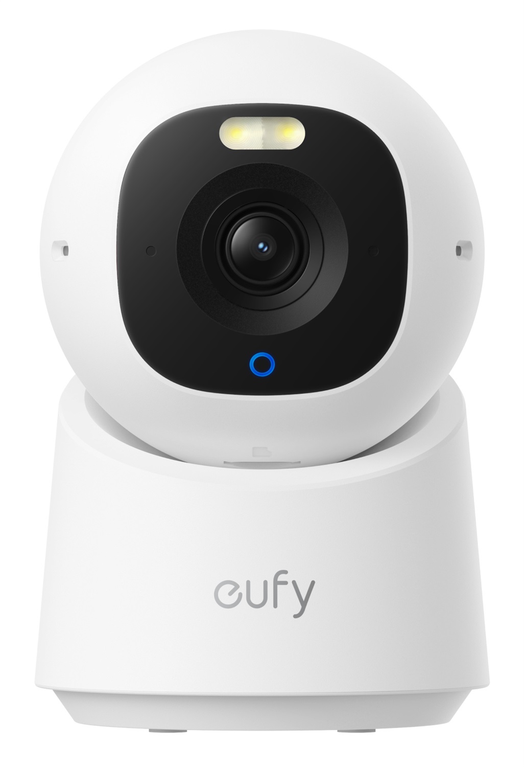 Eufy Indoor Cam E30 - Telecamera di Sicurezza IP Interna 4K UHD, Rotazione Pan-Tilt 360°, Visione Notturna a Colori, Rilevamento AI e Tracciamento Automatico