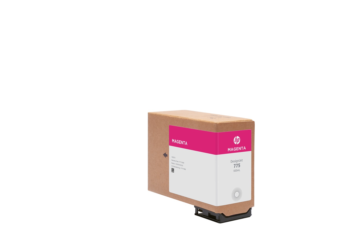 HP Cartuccia di inchiostro Magenta 775 1XB18A da 500 ml - Resa standard, Confezione singola