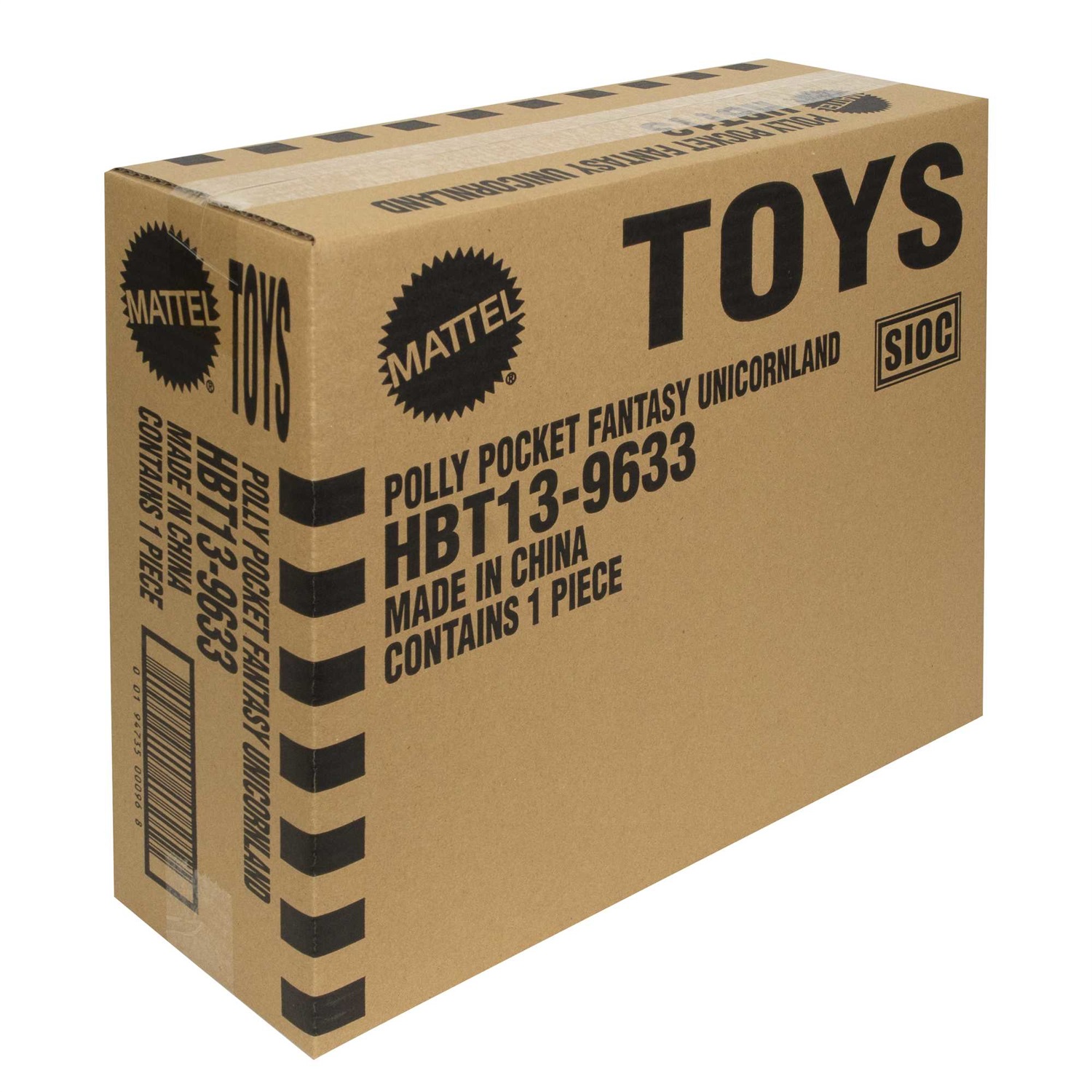 Polly Pocket HBT13 - Playset Lunapark dell'Arcobaleno con Micro Bambole Polly e Shani, 2 Unicorni, 30 Pezzi e Accessori a Sorpresa, Giocattolo per Bambini 4 Anni