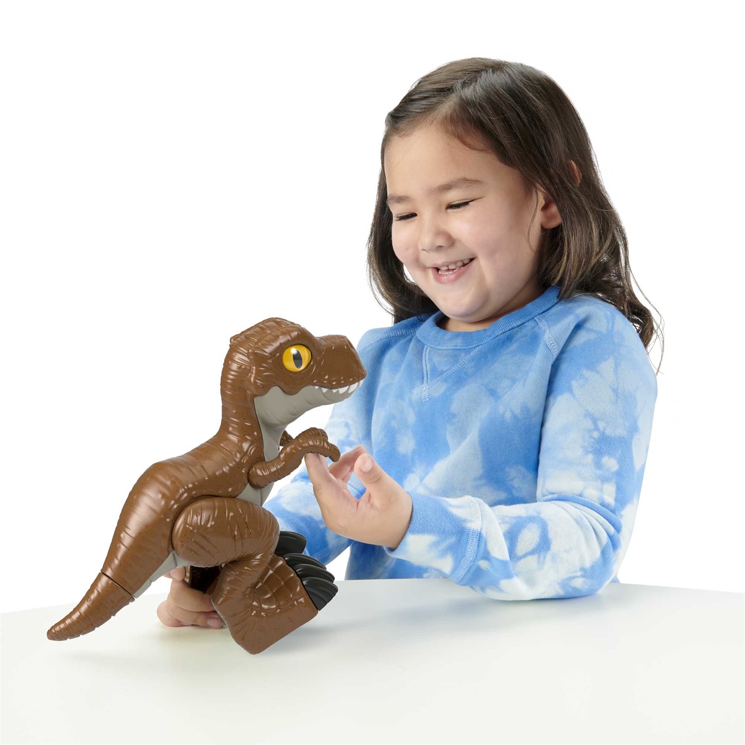 Fisher-Price Imaginext Jurassic World T.Rex XL - Dinosauro di Grandi Dimensioni con Zampe Mobili, Giocattolo per Bambini 3-8 Anni