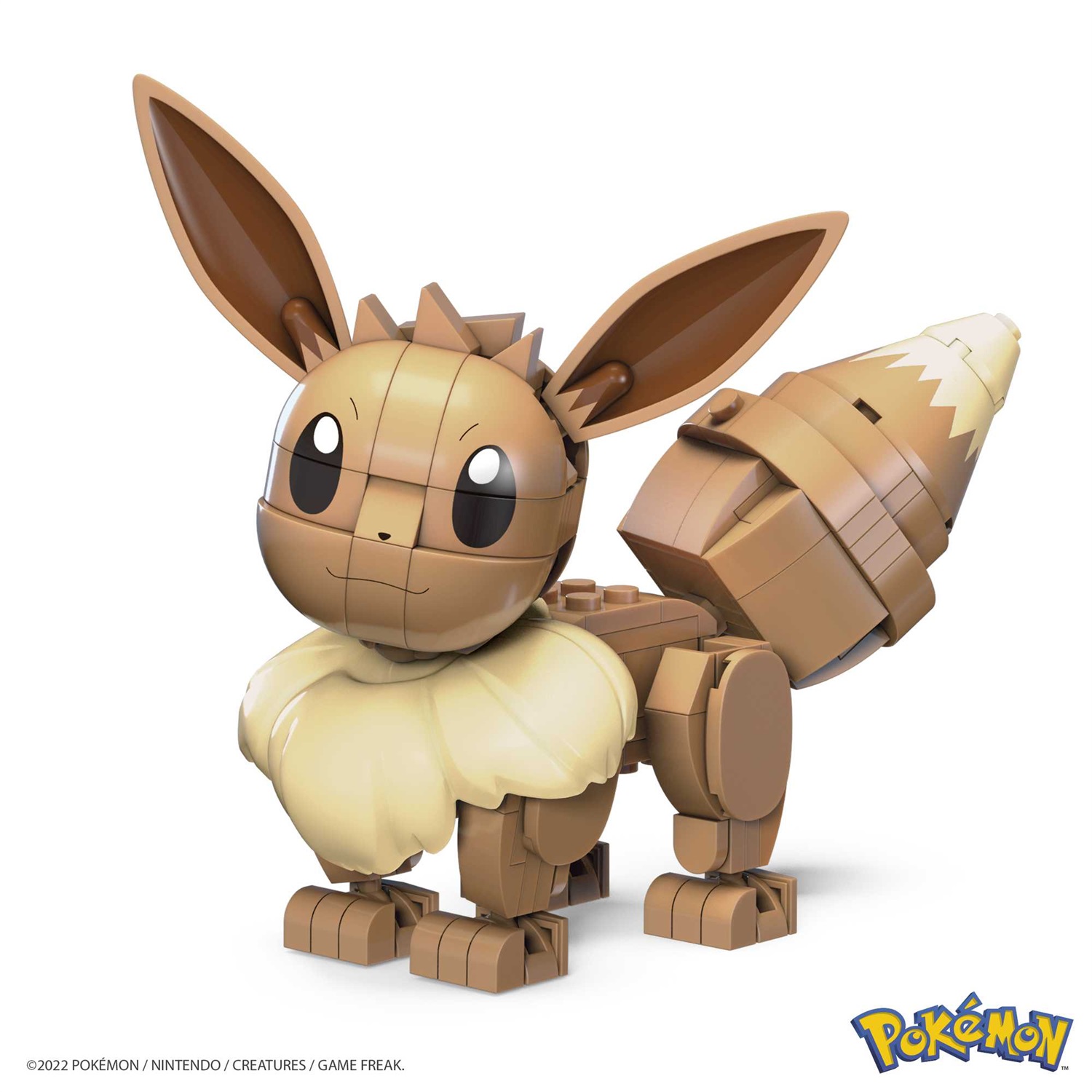 MEGA Pokémon Eevee HDL84 - Set da costruzione con 215 pezzi, altezza oltre 10 cm, per bambini 7 anni