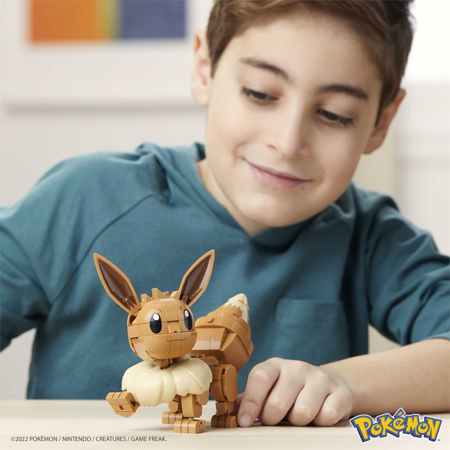 MEGA Pokémon Eevee HDL84 - Set da costruzione con 215 pezzi, altezza oltre 10 cm, per bambini 7 anni