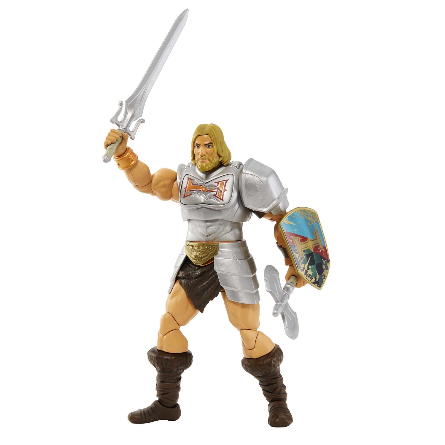 Masters of the Universe - Masterverse He-Man Action Figure 17,8 cm con Armatura da Combattimento e Accessori, Da Collezione, Giocattolo per Bambini 6 Anni