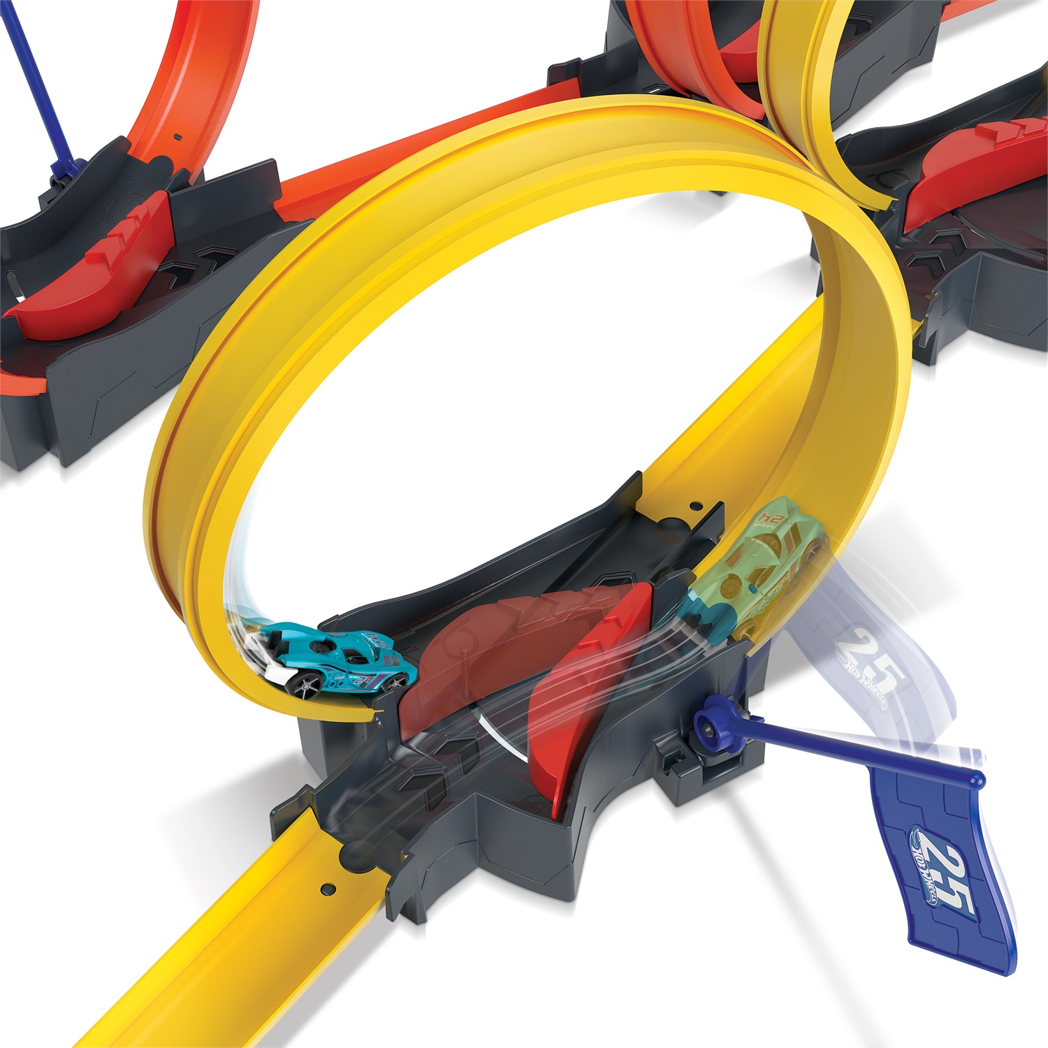 Hot Wheels HDR83 Multi Loop Race-Off - Playset Avvincente per Corse e Acrobazie