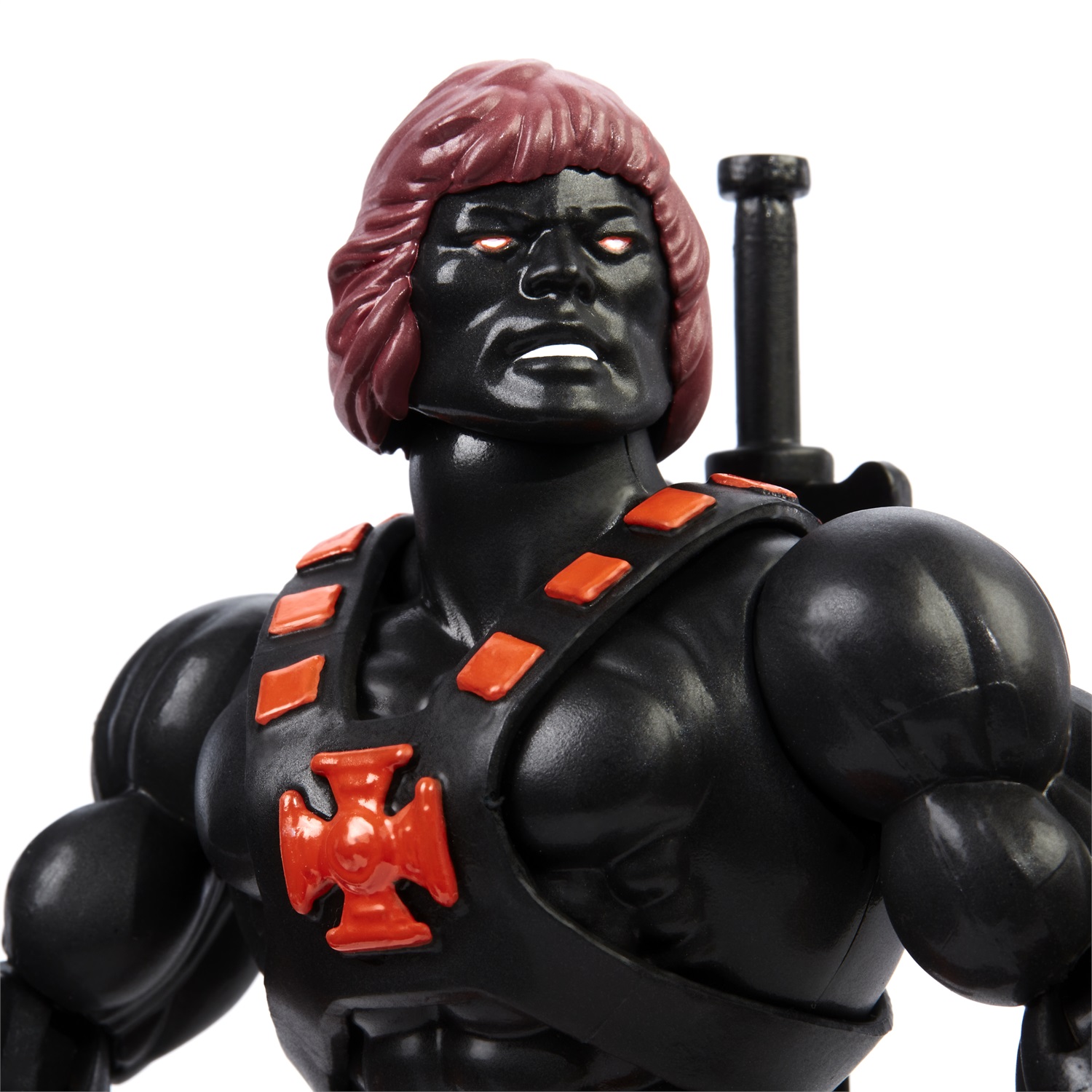 Mattel Anti-Eternia He-Man - Action Figure Snodata da 14 cm con Accessori, Giocattolo da Collezione per Adulti e Bambini 6 Anni