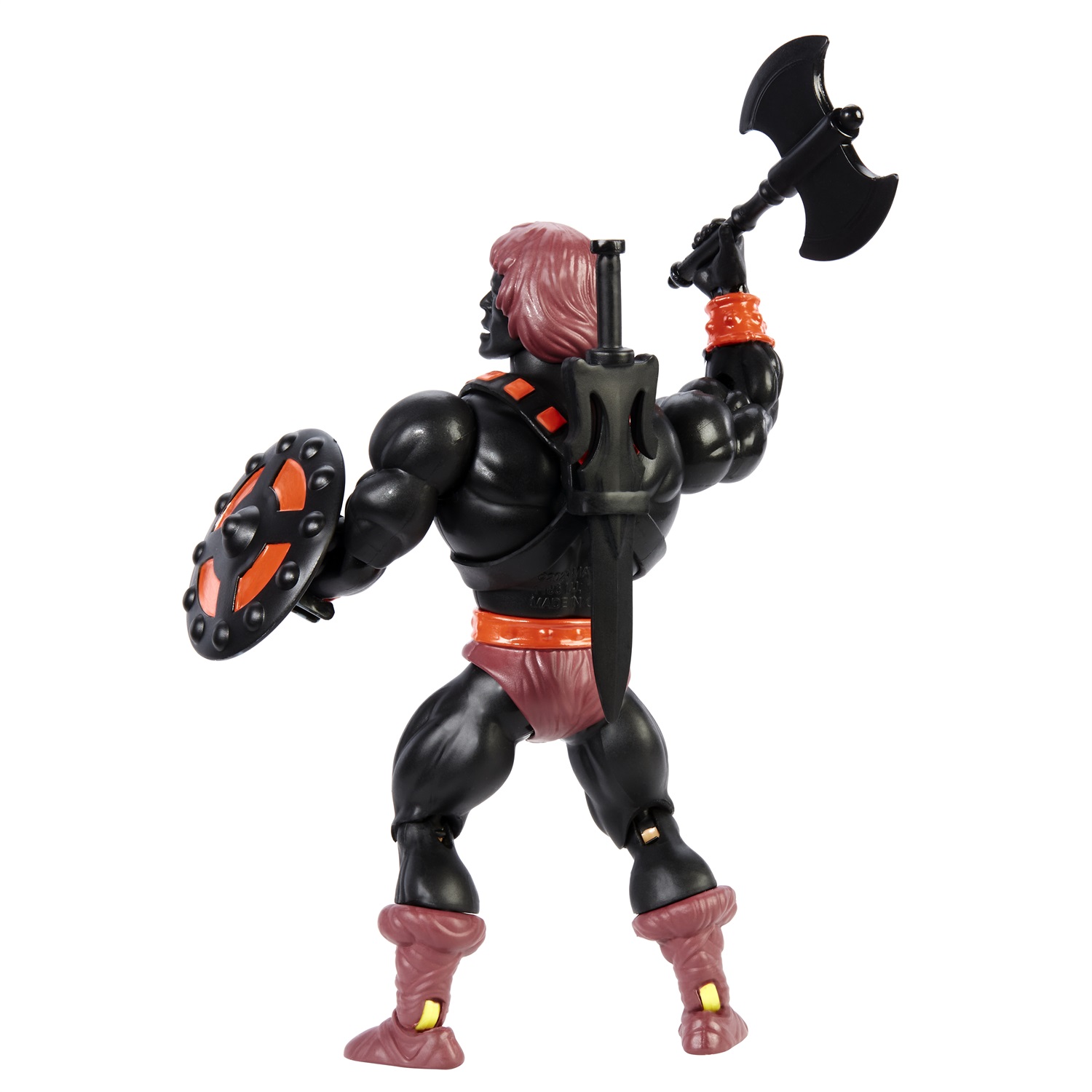 Mattel Anti-Eternia He-Man - Action Figure Snodata da 14 cm con Accessori, Giocattolo da Collezione per Adulti e Bambini 6 Anni