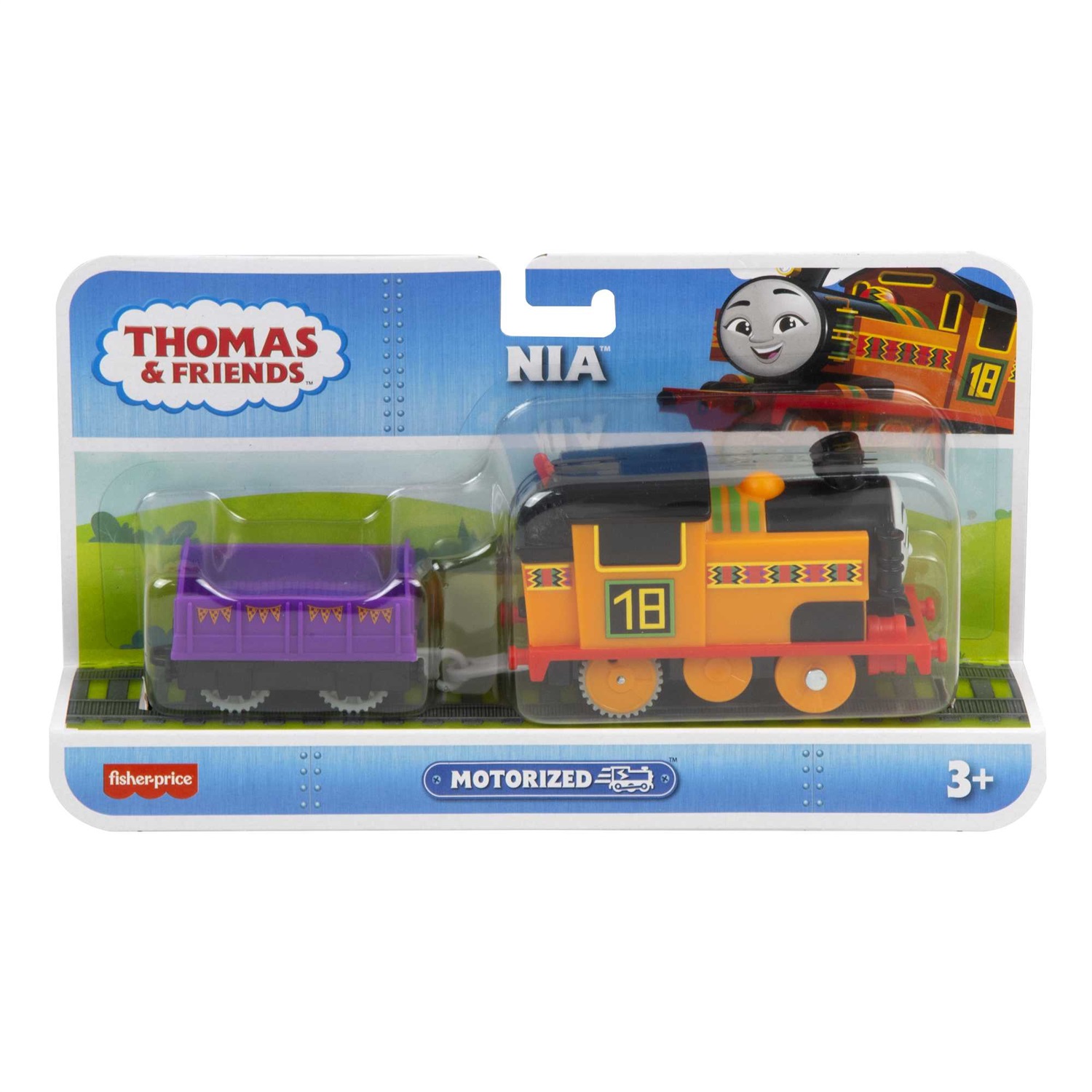 Fisher-Price Thomas & Friends Nia Trenino Motorizzato Locomotiva per Bambini 3 Anni