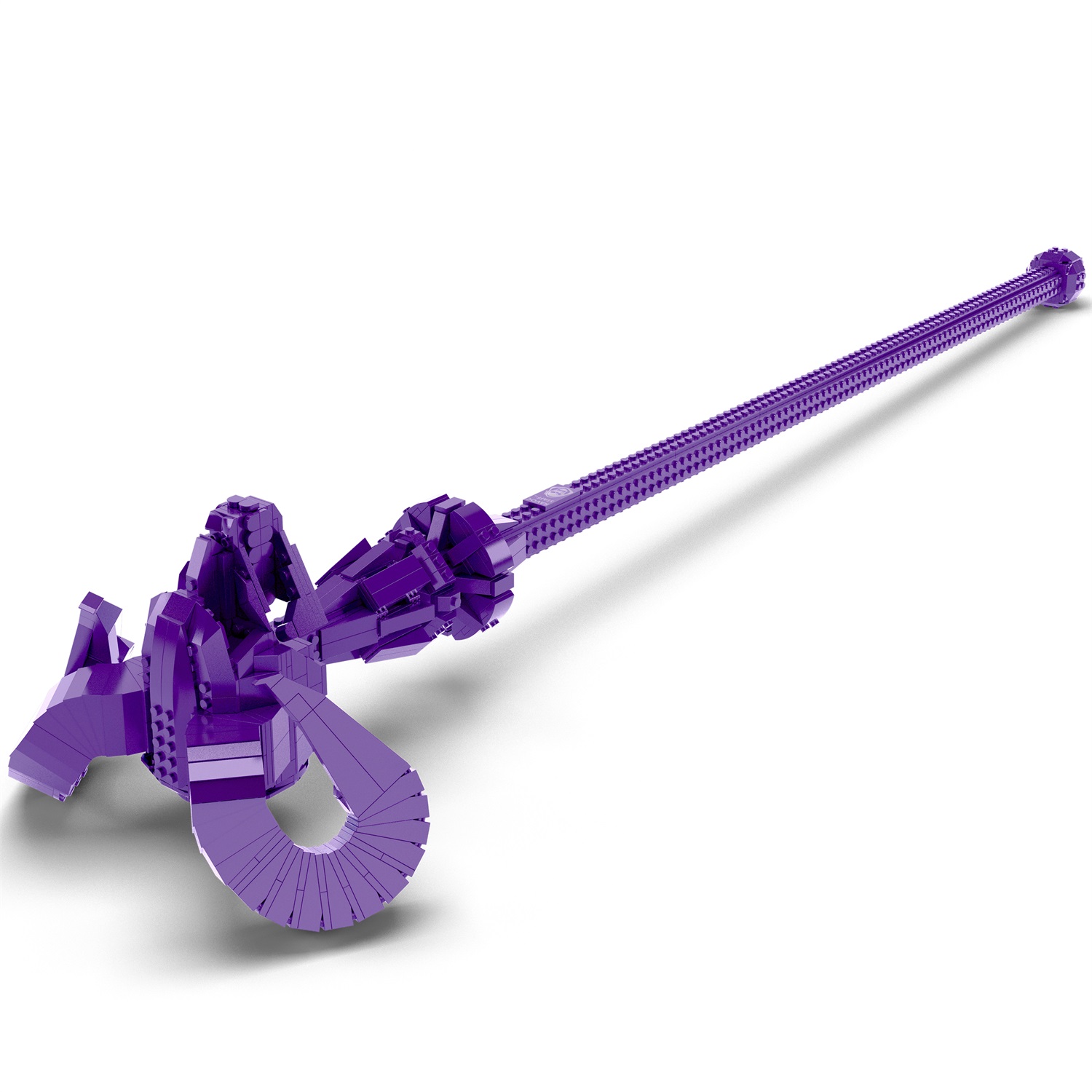 MEGA Construx - Masters of the Universe Scettro Havoc Lungo 102,8 cm, Playset con 741 Blocchi da Costruzione, Giocattolo per Bambini 10 Anni