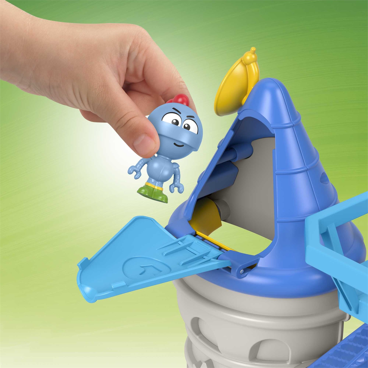 Fisher-Price HGK33 Playset Castello Medievale con Gus e Mini-Maxi Cavaliere, Giocattolo per Bambini 3 Anni, Multicolore