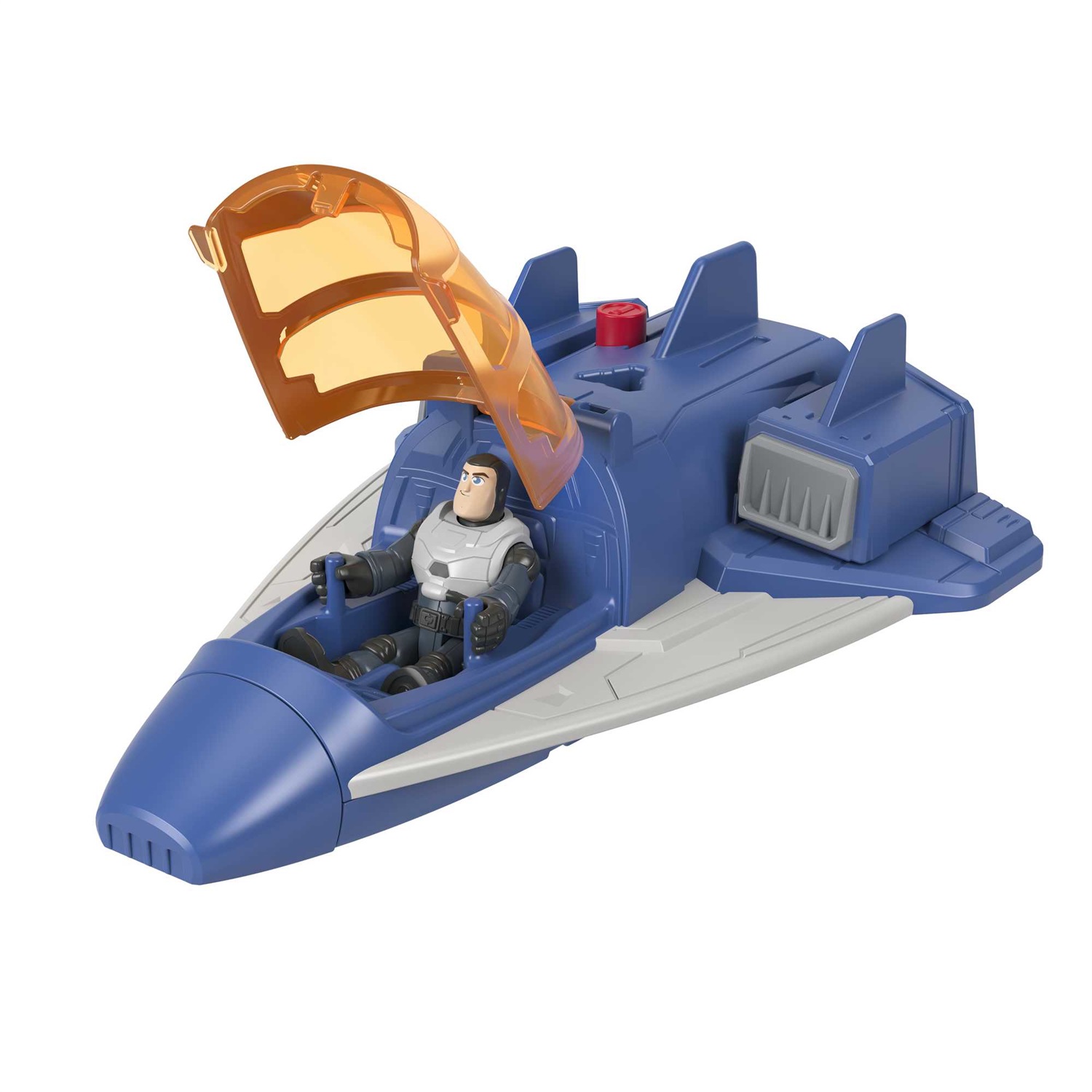 Fisher-Price Imaginext HGT25 - Disney Pixar Lightyear Playset Comando Stellare Lancio Spaziale, Giocattolo Interattivo con Luci e Suoni per Bambini 3 Anni