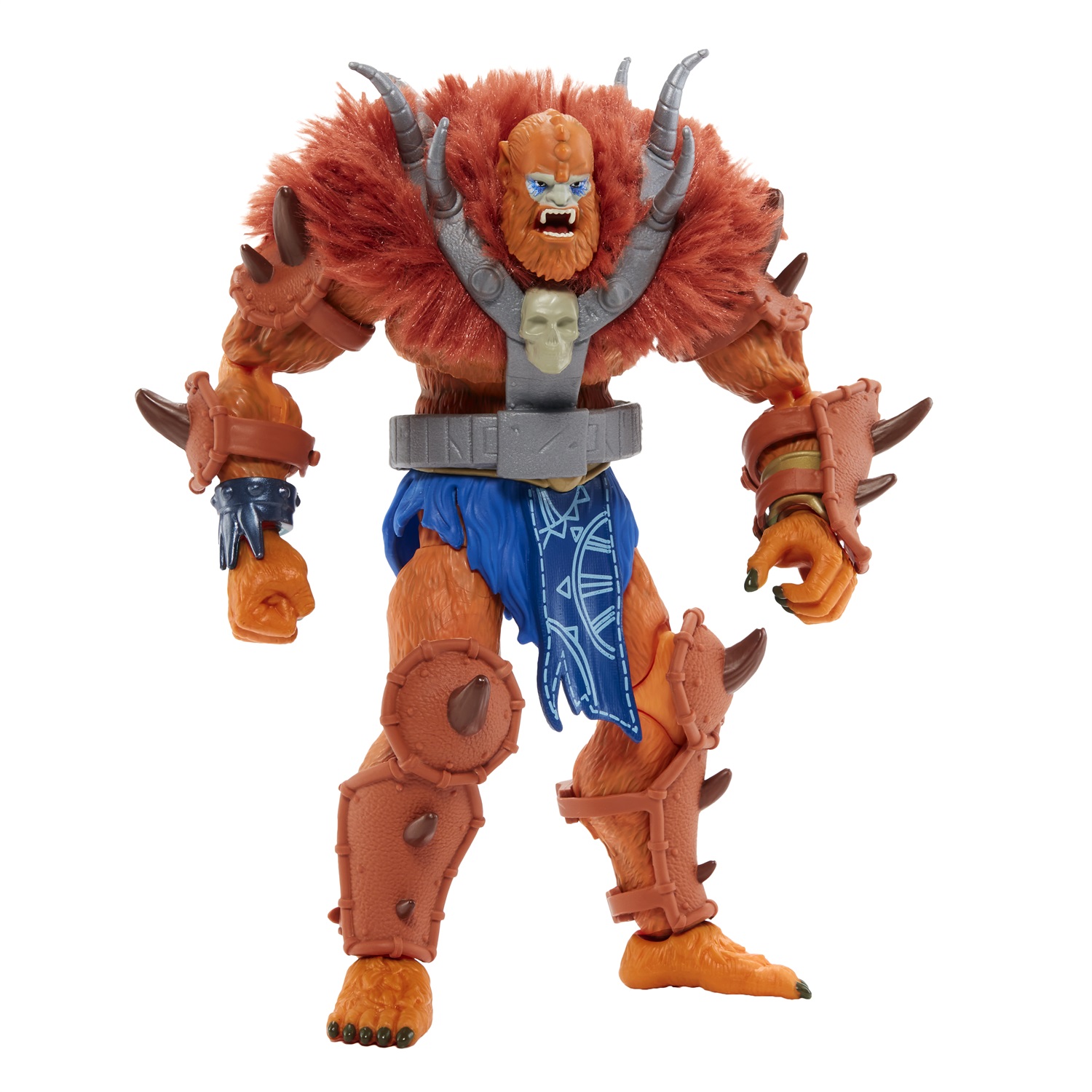 Masters of the Universe Masterverse Beast Man Action Figure 23 cm - Grandi dimensioni, Accessori, Elementi in Pelliccia Sintetica, Giocattolo da Collezione per Bambini 6 Anni
