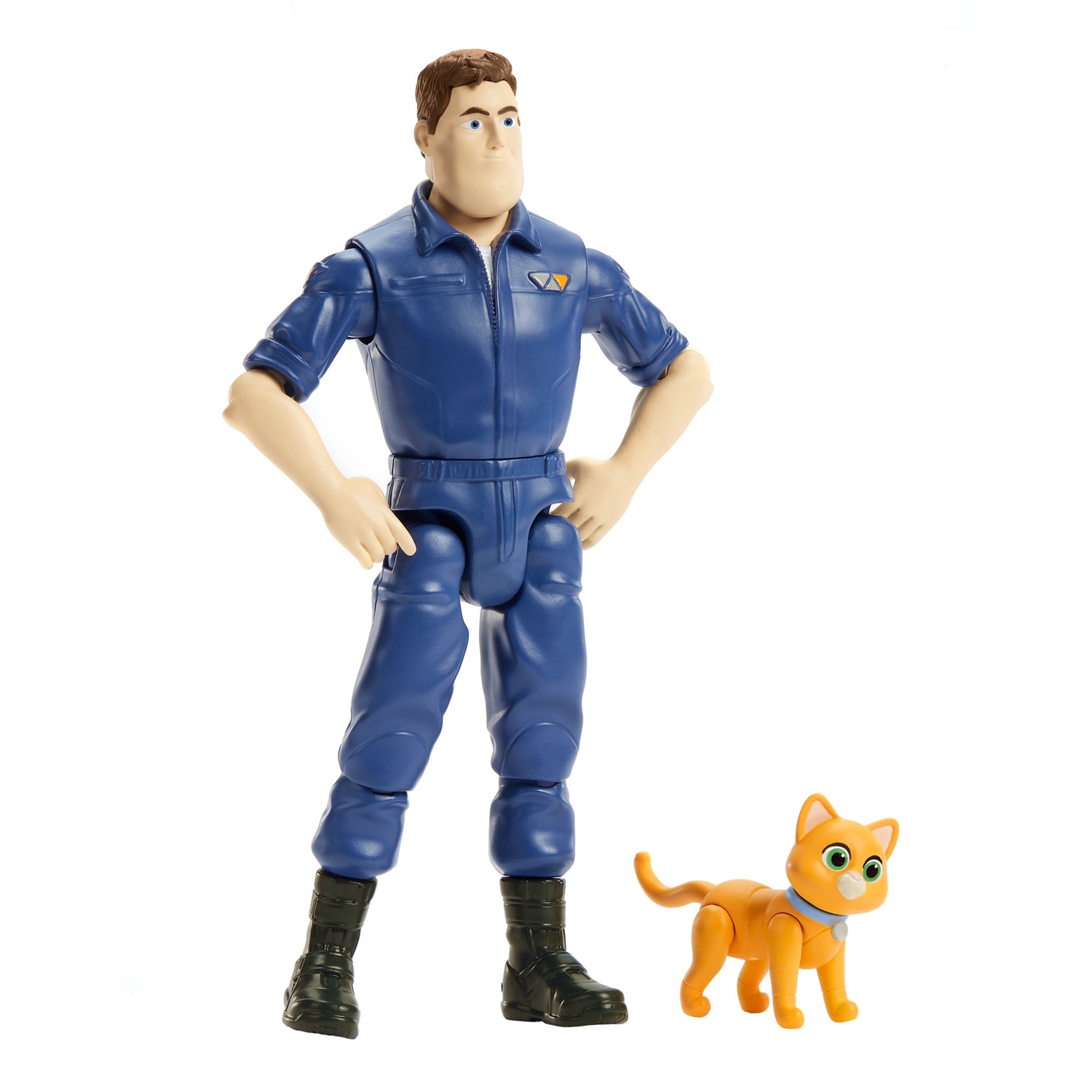 Mattel Buzz Lightyear Action Figure con Sox - 12 Articolazioni Mobili, Giocattolo Ispirato a Disney Pixar Lightyear per Bambini 4 Anni