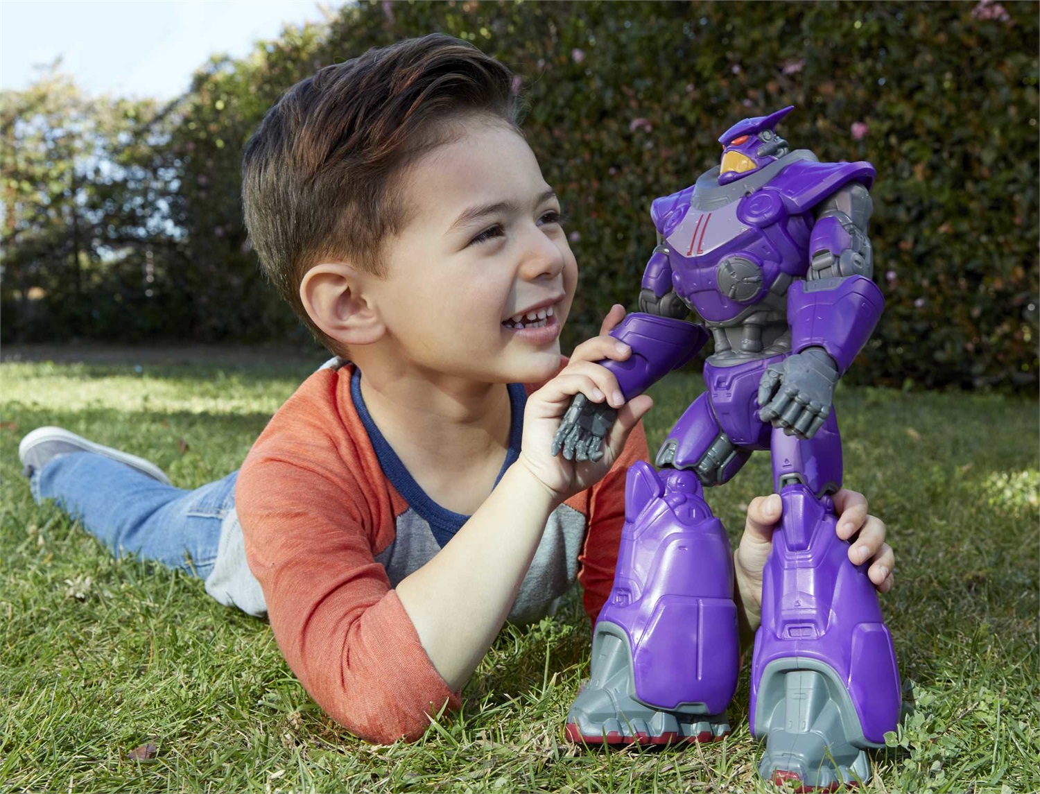 Mattel Buzz Lightyear Zurg Figure - Action Figure Giocattolo 35 cm, Scala 12-Inch, per Bambini 3 Anni