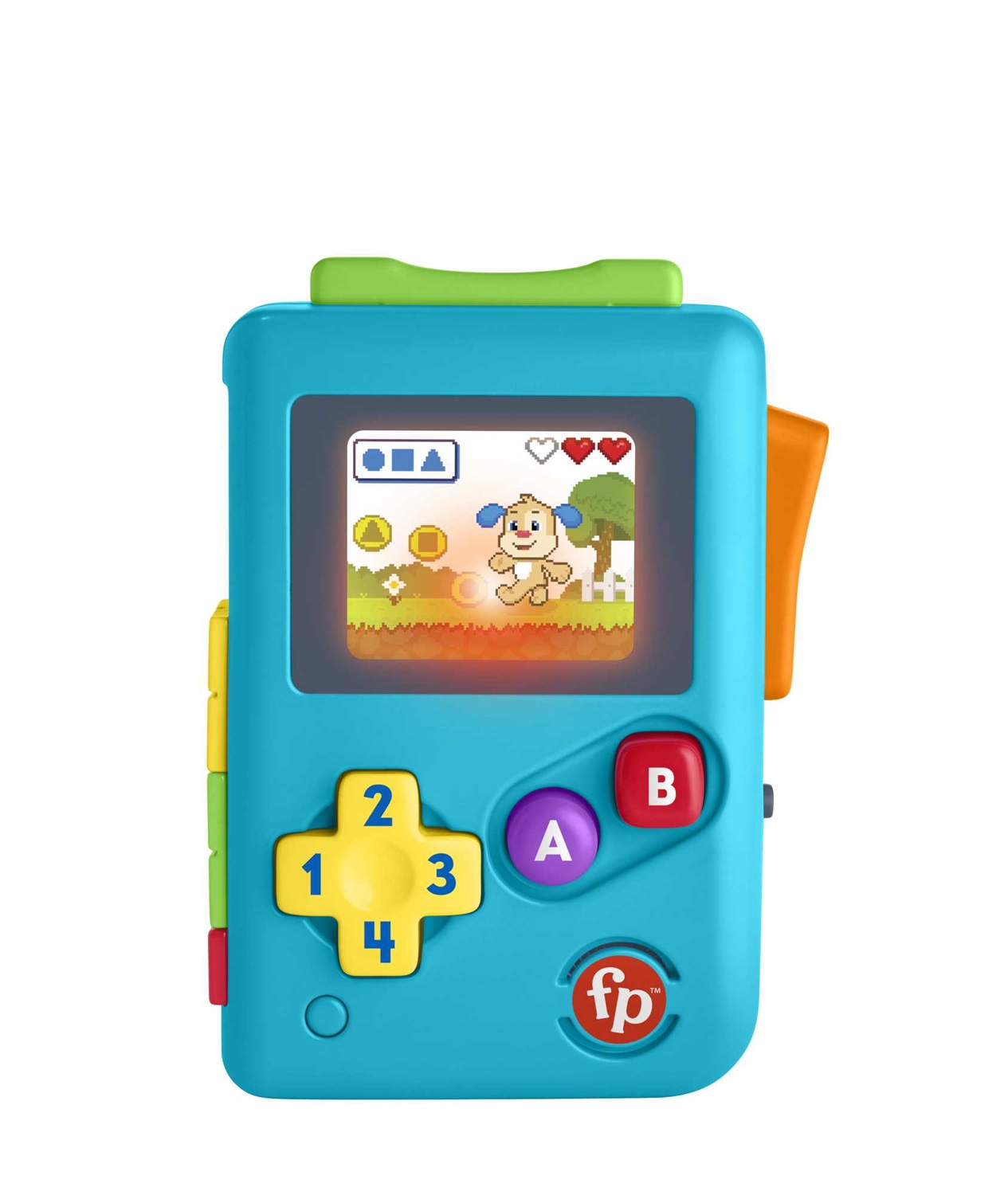 Fisher-Price Baby Console Gioca e Vai - Finta Console con Luci e Suoni, Gioco Didattico di Attività Musicali Ridi & Impara, Edizione Multilingue per Bambini 6 Mesi