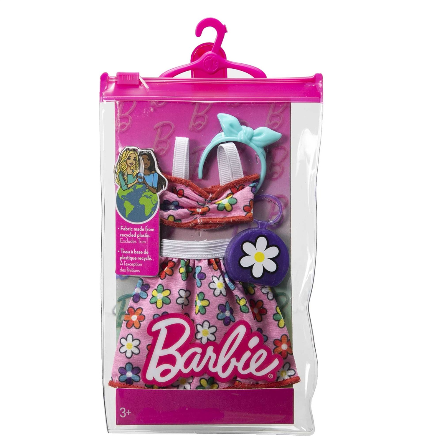 Mattel Barbie HJT21 Set di Accessori alla Moda per Bambola - Abbigliamento e Look Completo, Età 3
