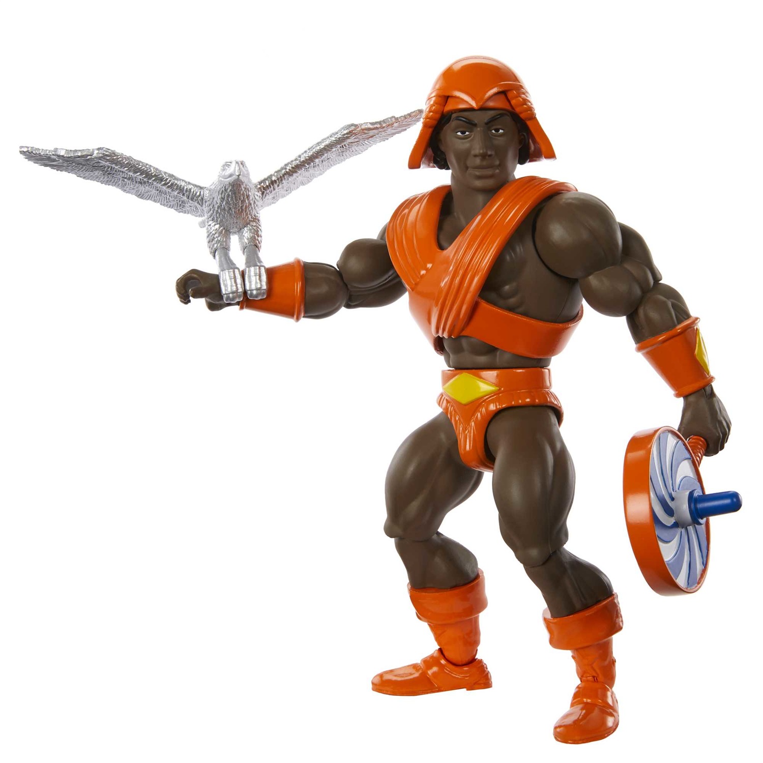 Masters of the Universe Origins - Action Figure Hypno con Armatura Snake, Snodata da Collezione con Accessori e Mini Fumetto, Altezza 14 cm, Giocattolo per Bambini 6 Anni