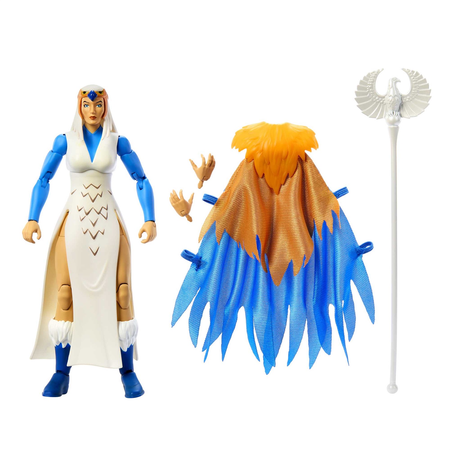 Masters of the Universe Revelation - Action Figure Sorceress Masterverse con Scettro Magico Deluxe, 17 cm, Giocattolo per Bambini 6 Anni