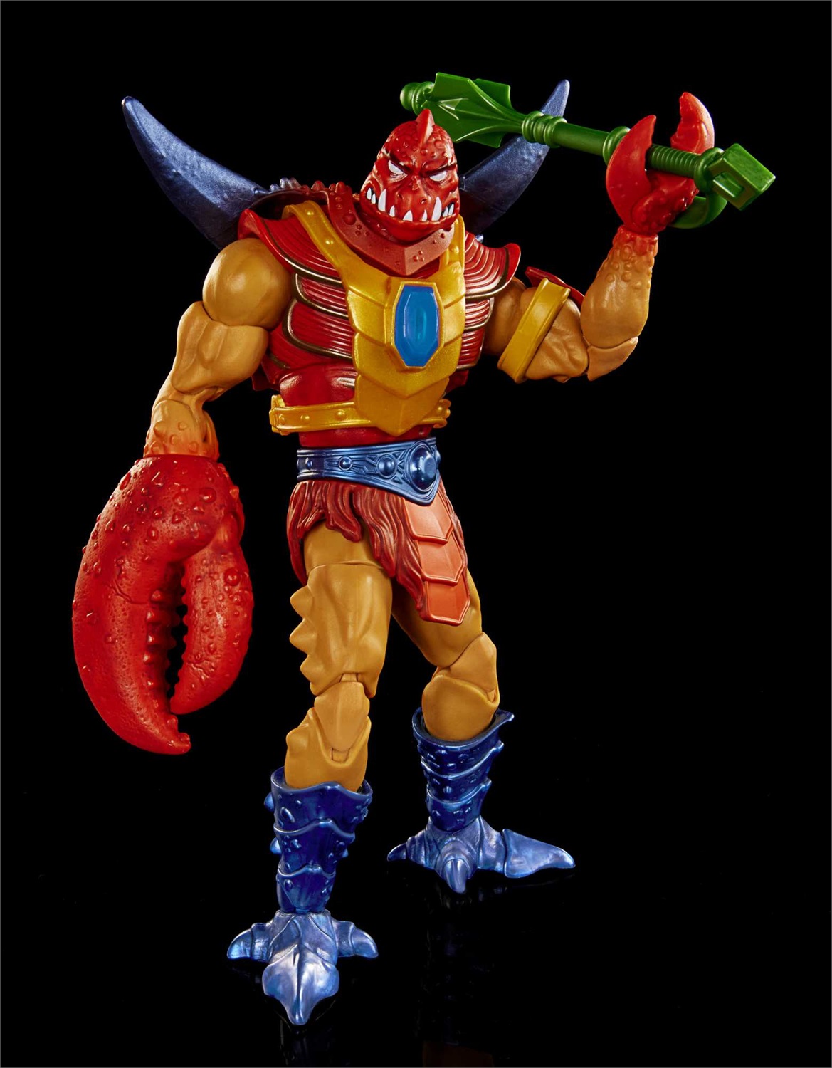 Masters of the Universe Masterverse Clawful New Eternia - Action Figure da 18 cm con 30 Punti d'Articolazione e Accessori da Combattimento, Giocattolo per Bambini 6 anni