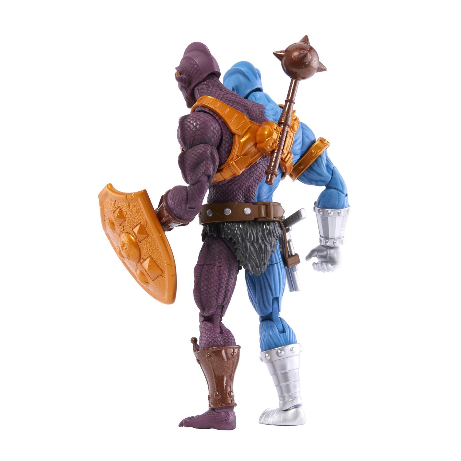 Masters of the Universe - Masterverse Two-Bad Action Figure Snodato 20 cm con Accessori da Combattimento e Mani Intercambiabili, Giocattolo per Bambini 6 Anni, HLB59