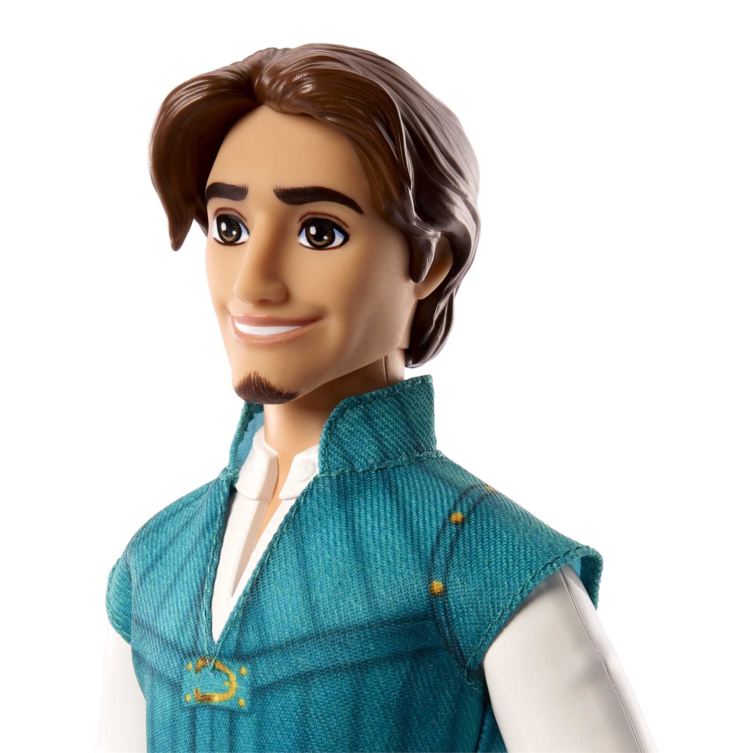 Mattel Disney Princess - Bambola Flynn Rider ispirata al film Rapunzel, snodata, per bambini 3 anni, HLV98