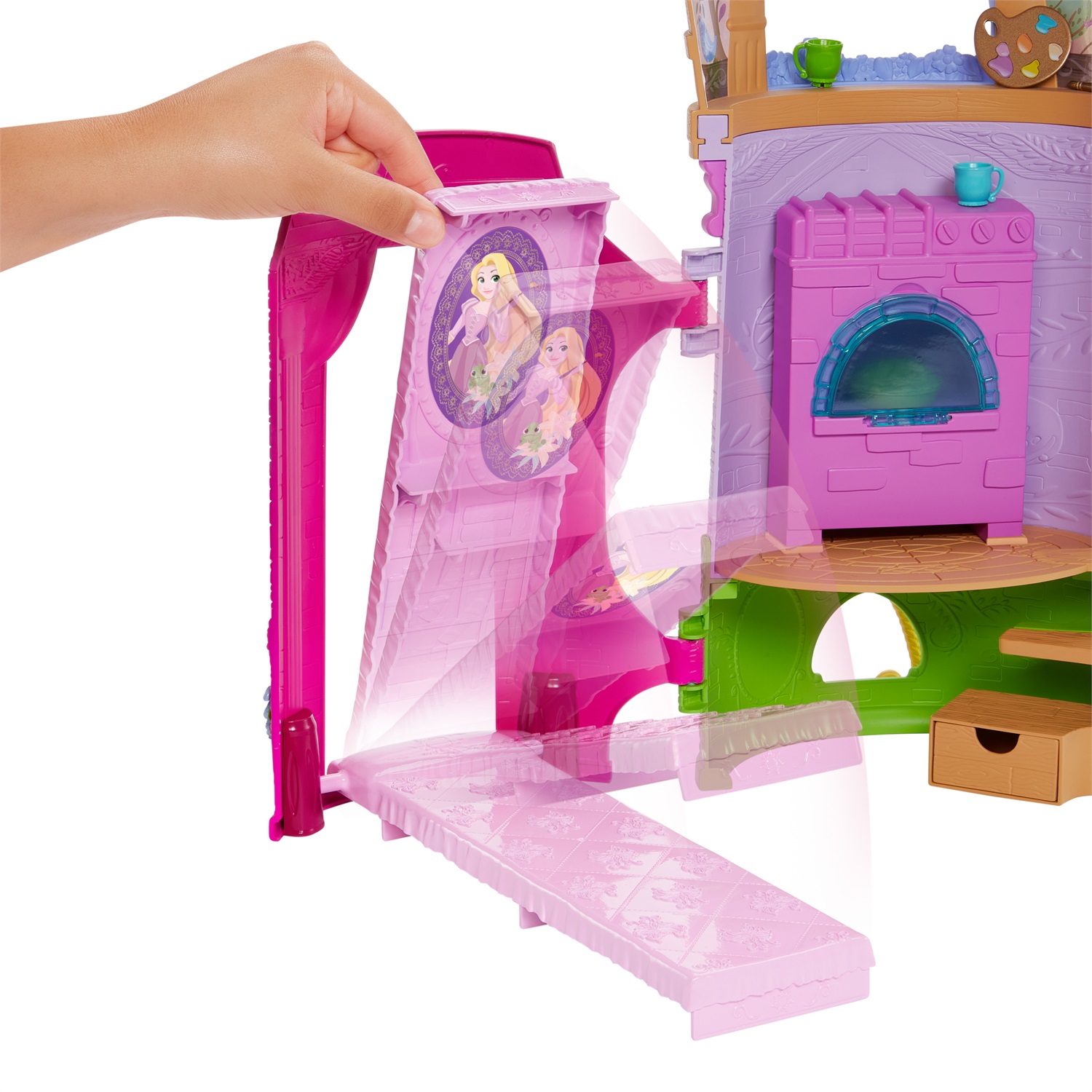 Mattel Disney Princess La Torre di Rapunzel con Bambola e Accessori - Età 3