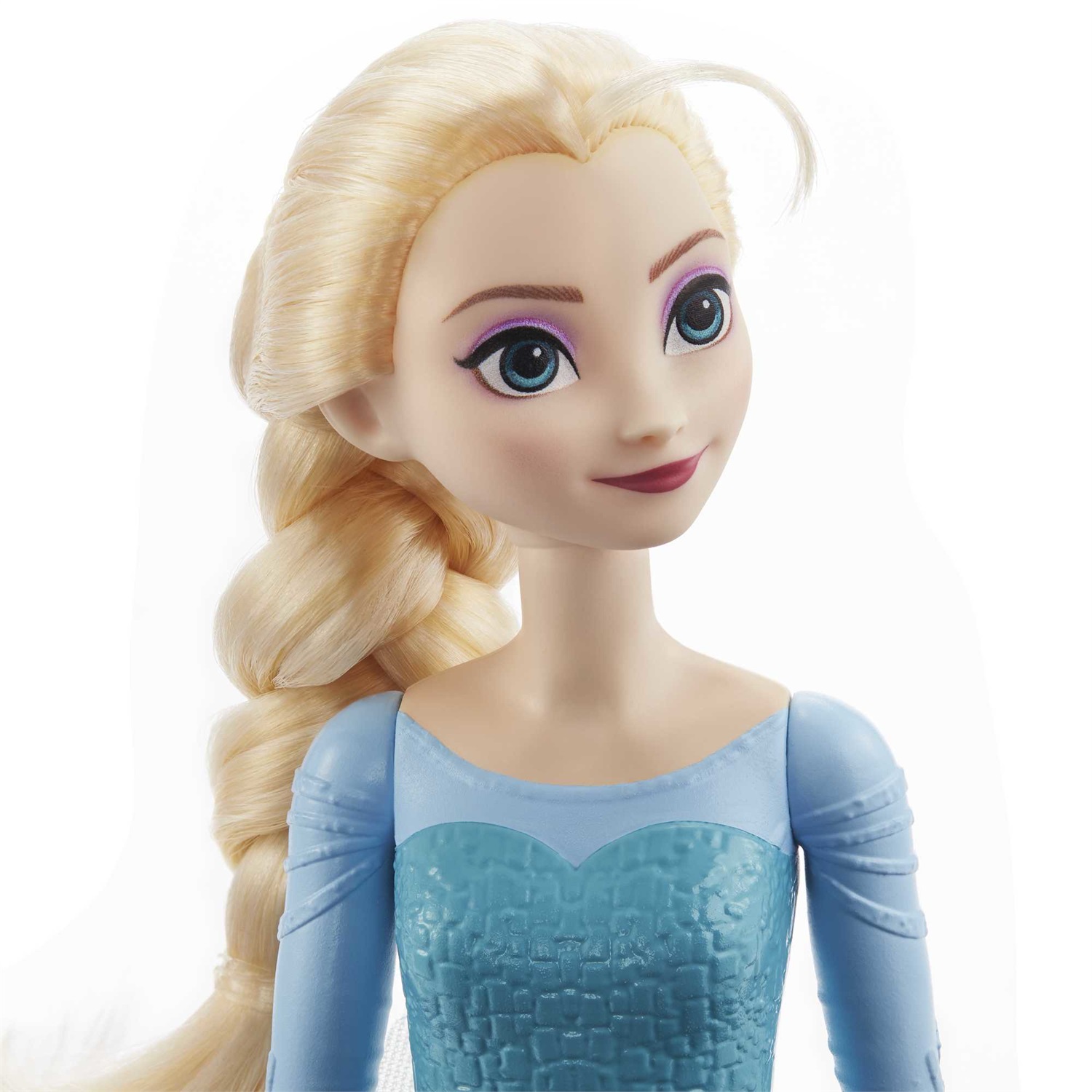 Mattel Disney Frozen - Bambola Elsa con abito elegante, mantello e accessori ispirati al film, giocattolo per bambini 3 anni, HLW47