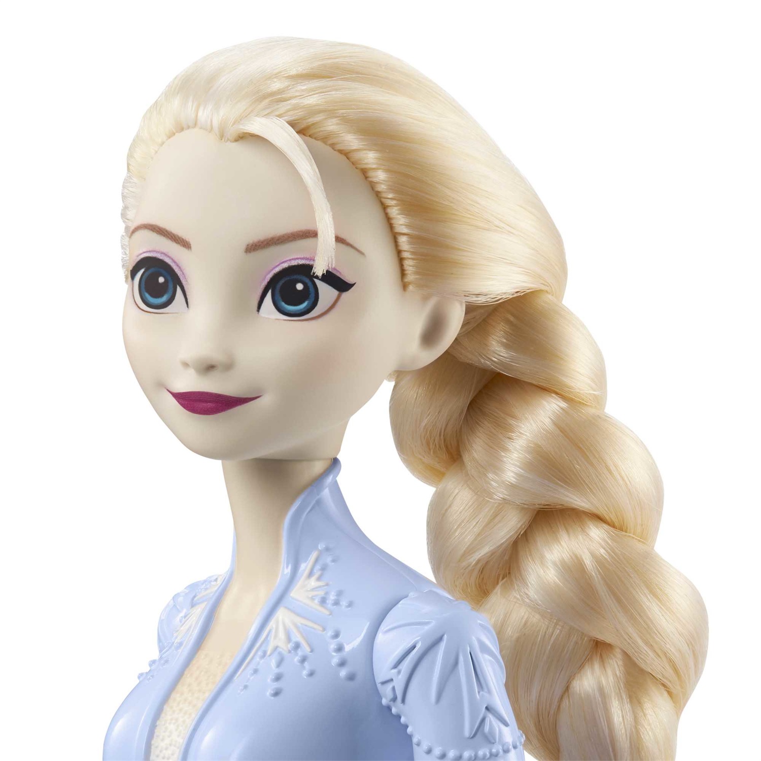 Mattel Disney Frozen 2 - Bambola Elsa Snodata con Abito Esclusivo e Accessori, Giocattolo per Bambini 3 Anni, Modello HLW48