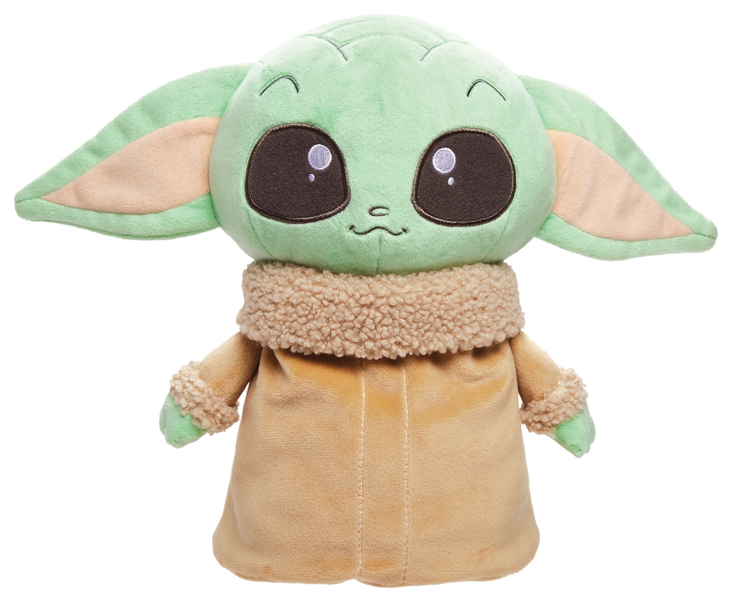 Mattel Peluche Star Wars - Grogu saltellante, morbido peluche interattivo alto 28 cm, ispirato a Mandalorian Book of Boba Fett, giocattolo per bambini 3 anni
