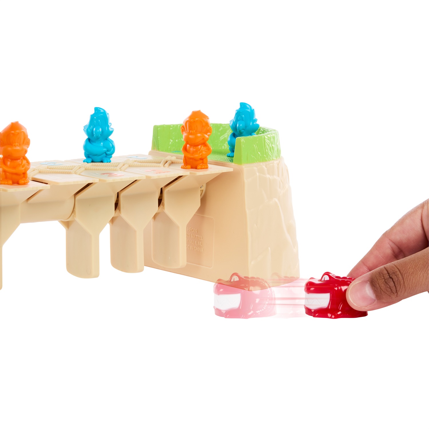 Mattel Games Greedy Gator - Gioco da tavolo di destrezza per 2 giocatori, 5 anni