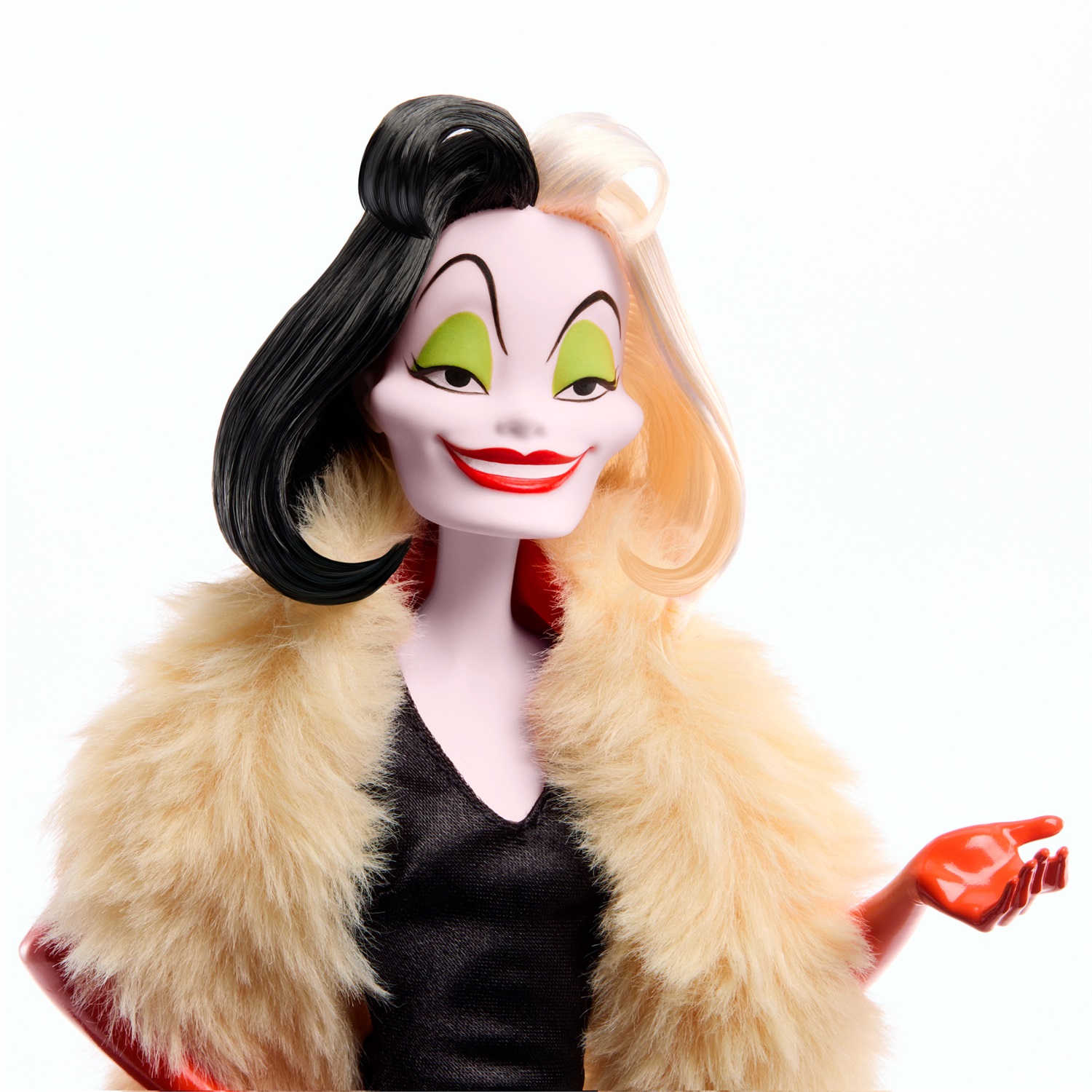 Mattel Disney Princess - Set da 3 Bambole da Collezione con Regina Cattiva, Crudelia Demon e Yzma, Ispirate ai Film Disney, Giocattolo per Bambini 4 Anni
