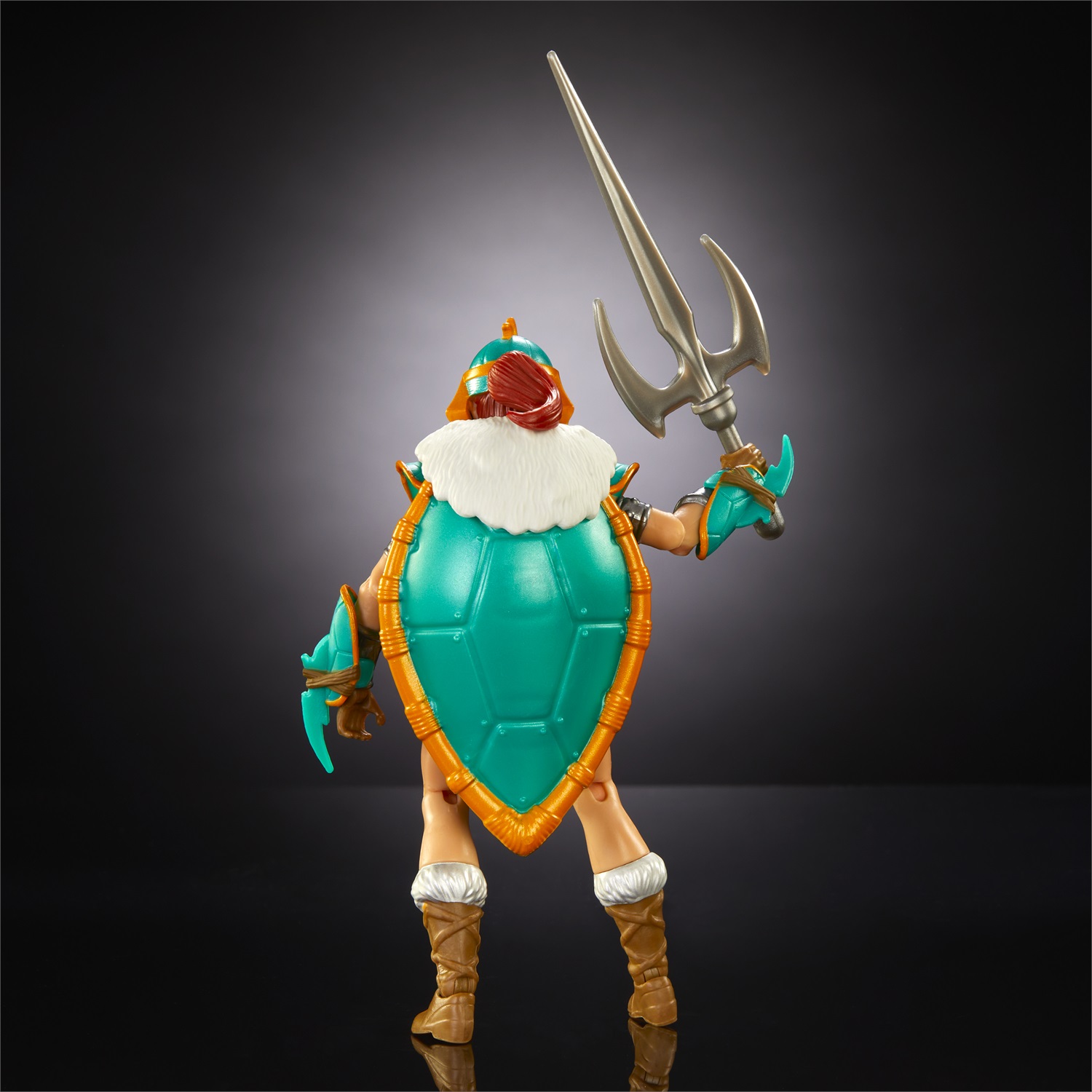 Mattel Masters of the Universe Origins - Teela Turtles of Grayskull, Action Figure Snodata con Armatura, Scudo e Accessori, Crossover MOTU e Tartarughe Ninja, Giocattolo per Bambini 6 Anni