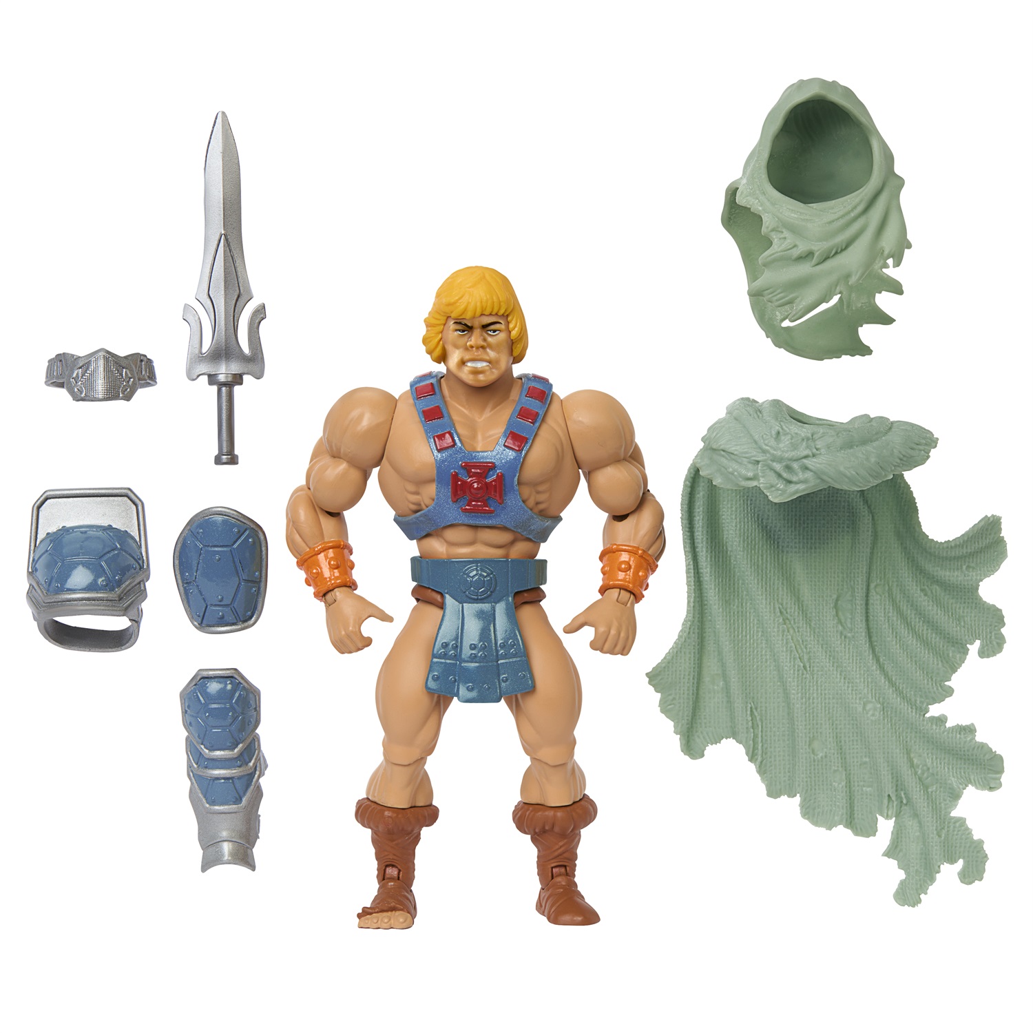 Mattel Masters of the Universe Origins Turtles of Grayskull Action Figure Crossover con Tartarughe Ninja - HTH18