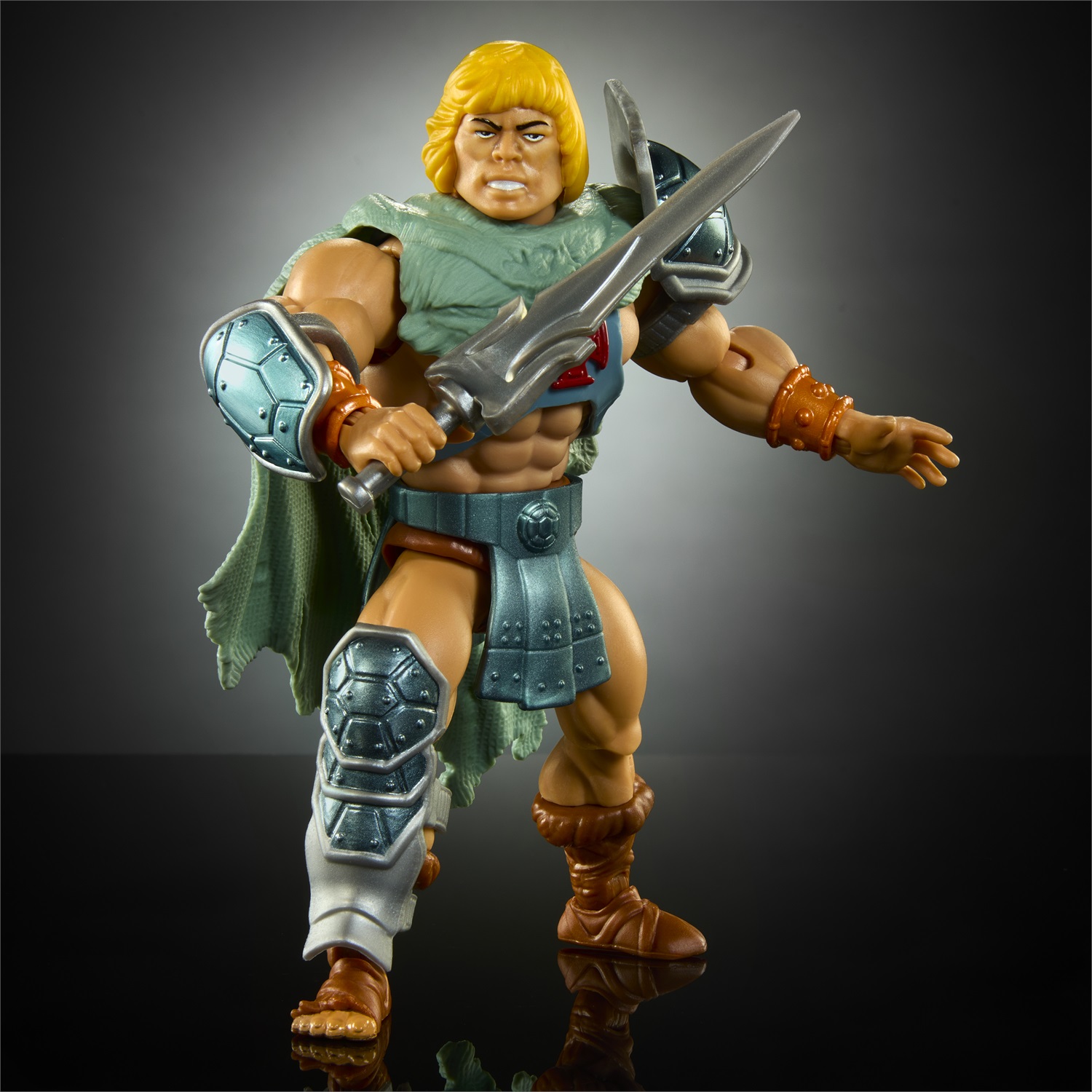 Mattel Masters of the Universe Origins Turtles of Grayskull Action Figure Crossover con Tartarughe Ninja - HTH18