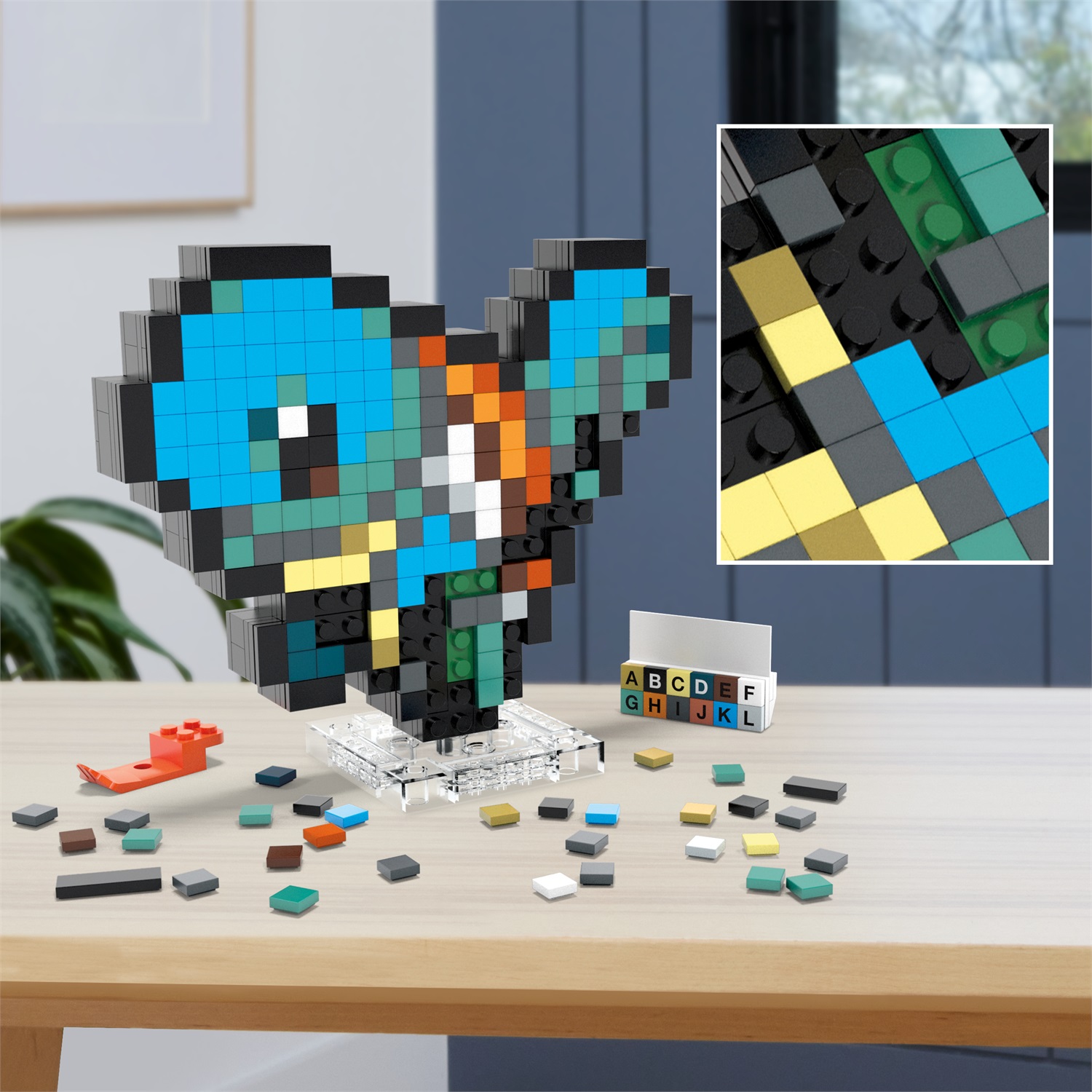 MEGA Pokémon Showcase - Squirtle, set di costruzione in stile pixelato con 367 pezzi, altezza 15,2 cm, per bambini 13