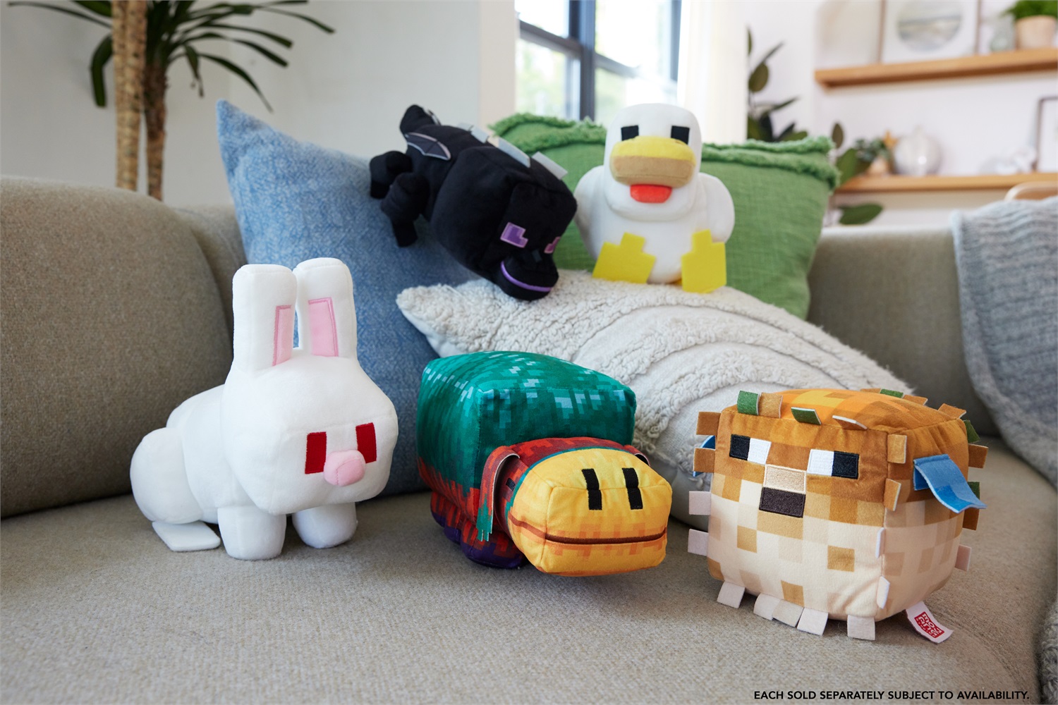 Mattel Peluche Minecraft Ender Dragon 20 cm - Tessuto di Alta Qualità, Design Pixelato, Giocattolo per Bambini 3 Anni