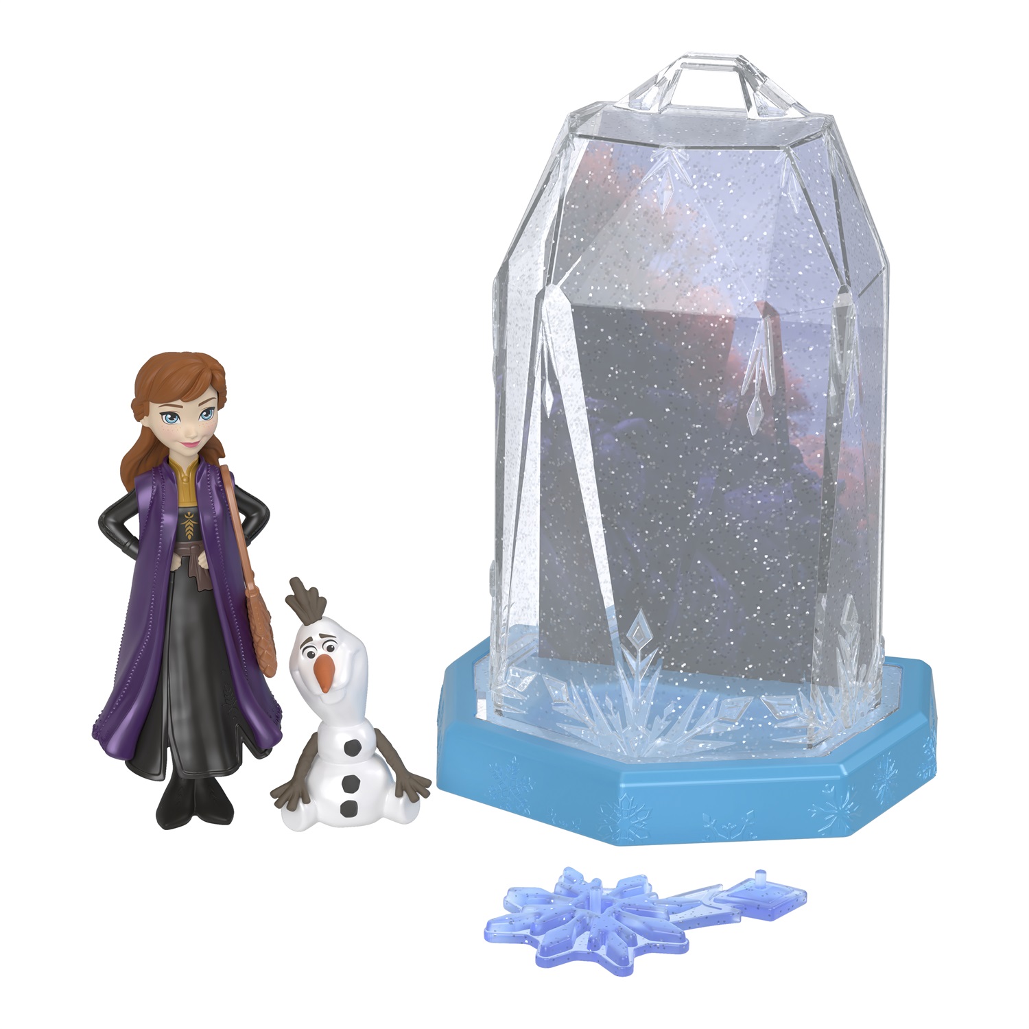 Mattel Disney Frozen Ice Reveal - Set di Piccole Bambole con Gel di Ghiaccio e 6 Sorprese