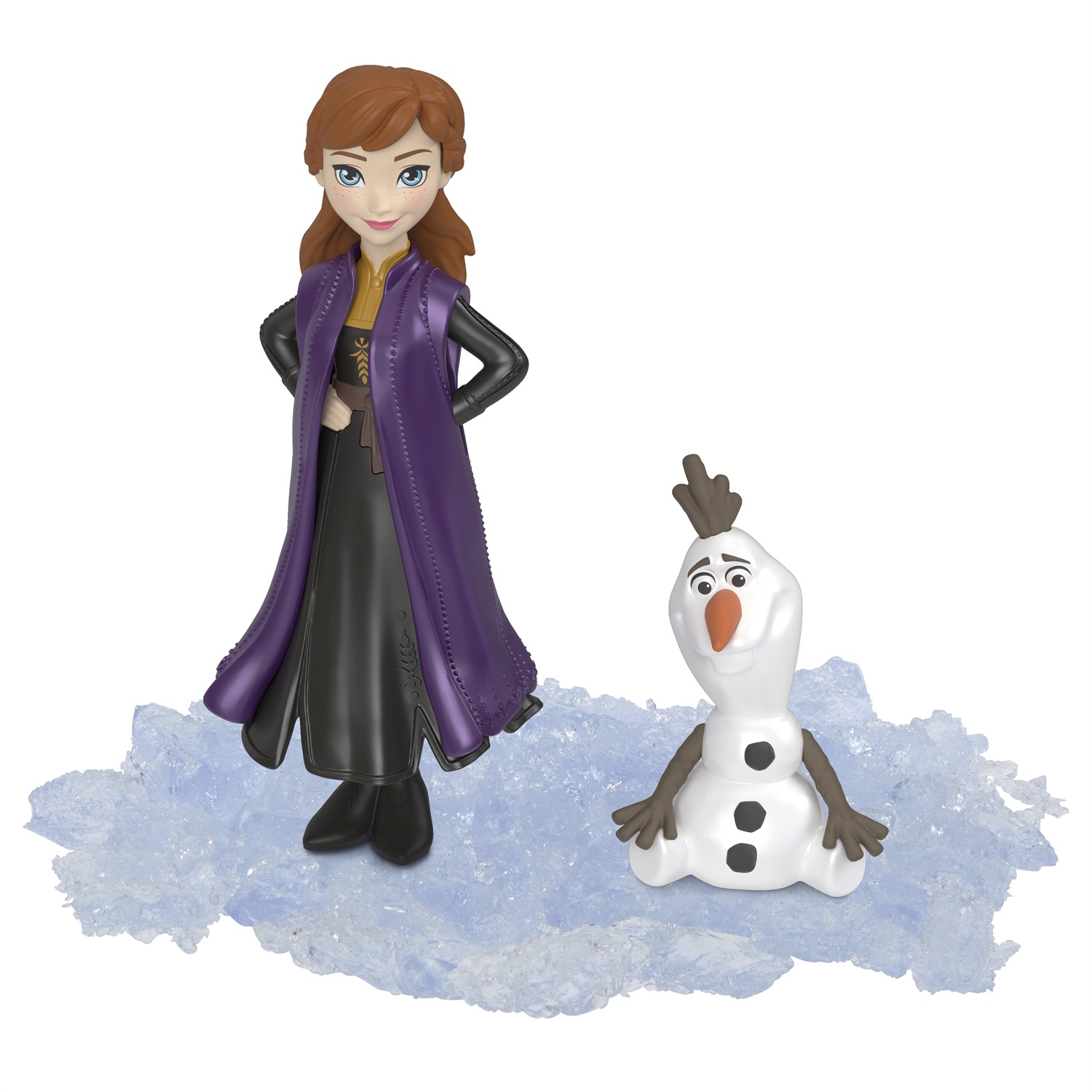 Mattel Disney Frozen Ice Reveal - Set di Piccole Bambole con Gel di Ghiaccio e 6 Sorprese